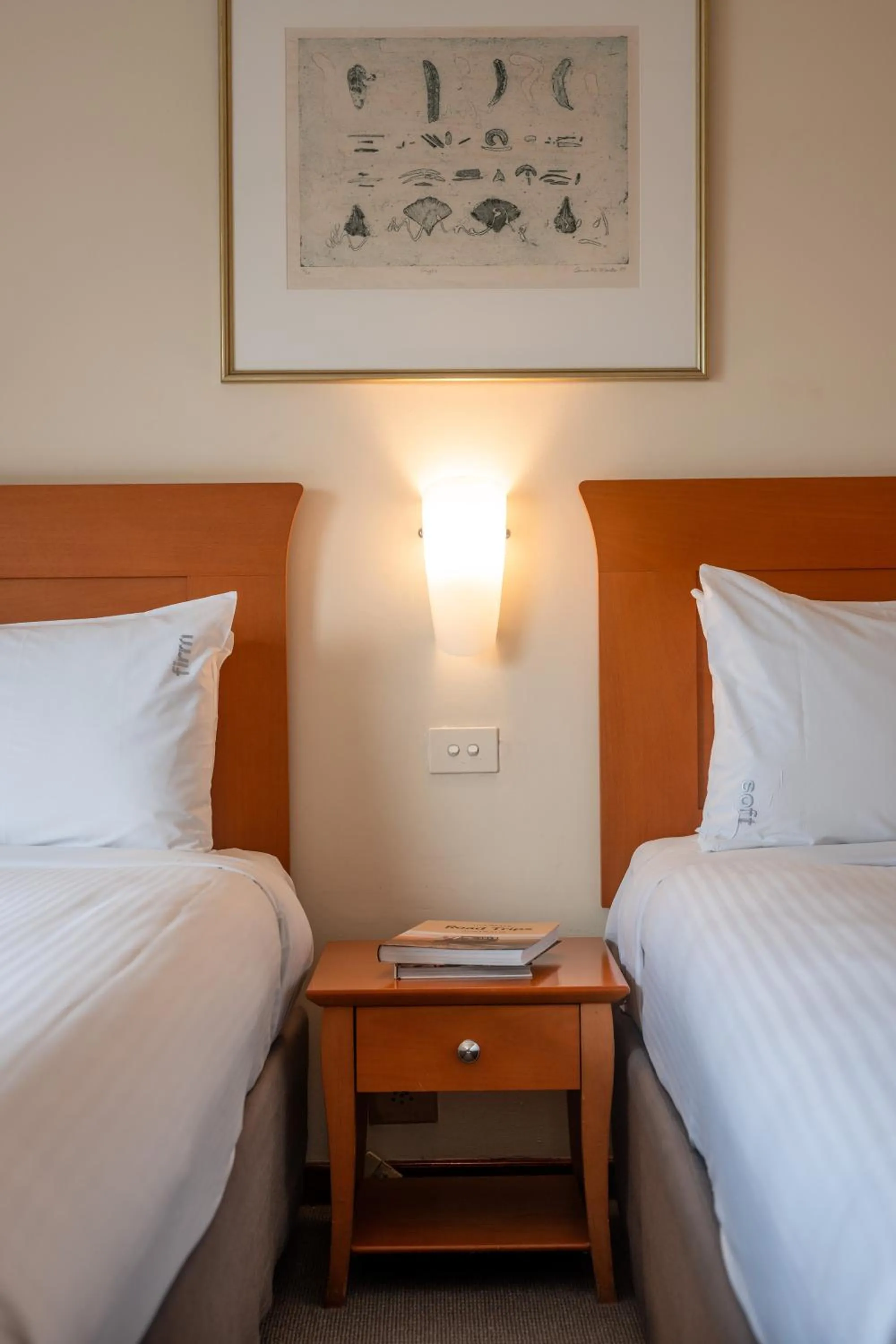 Bed in Sydney Harbour Hotel