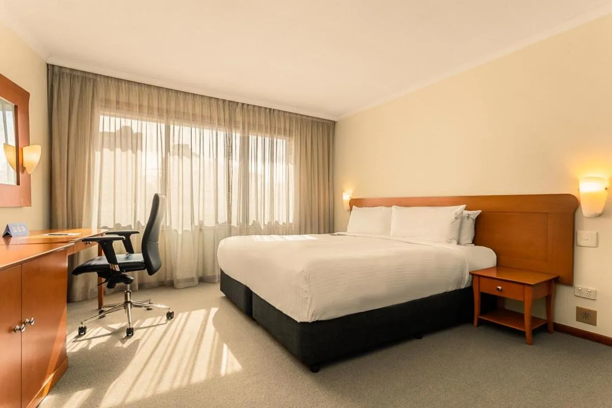 Bed in Sydney Harbour Hotel