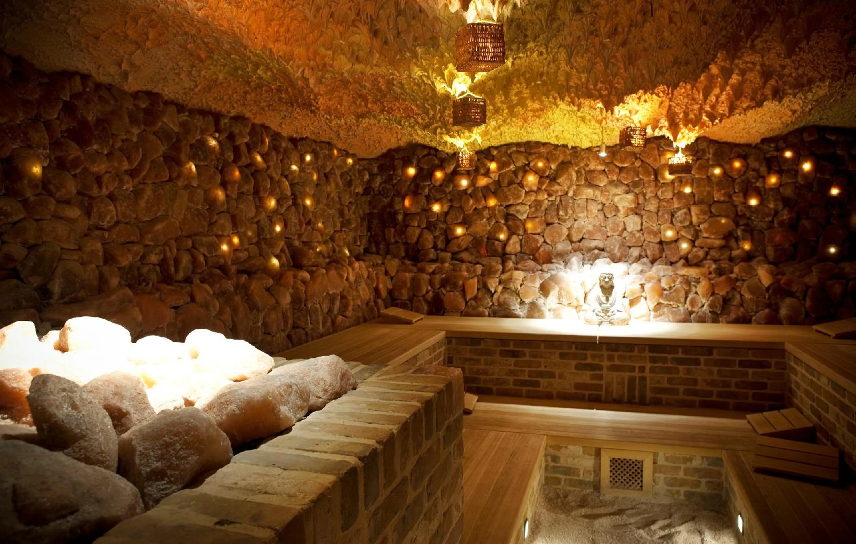 Spa and wellness centre/facilities in Hotel Thermen Mineraal