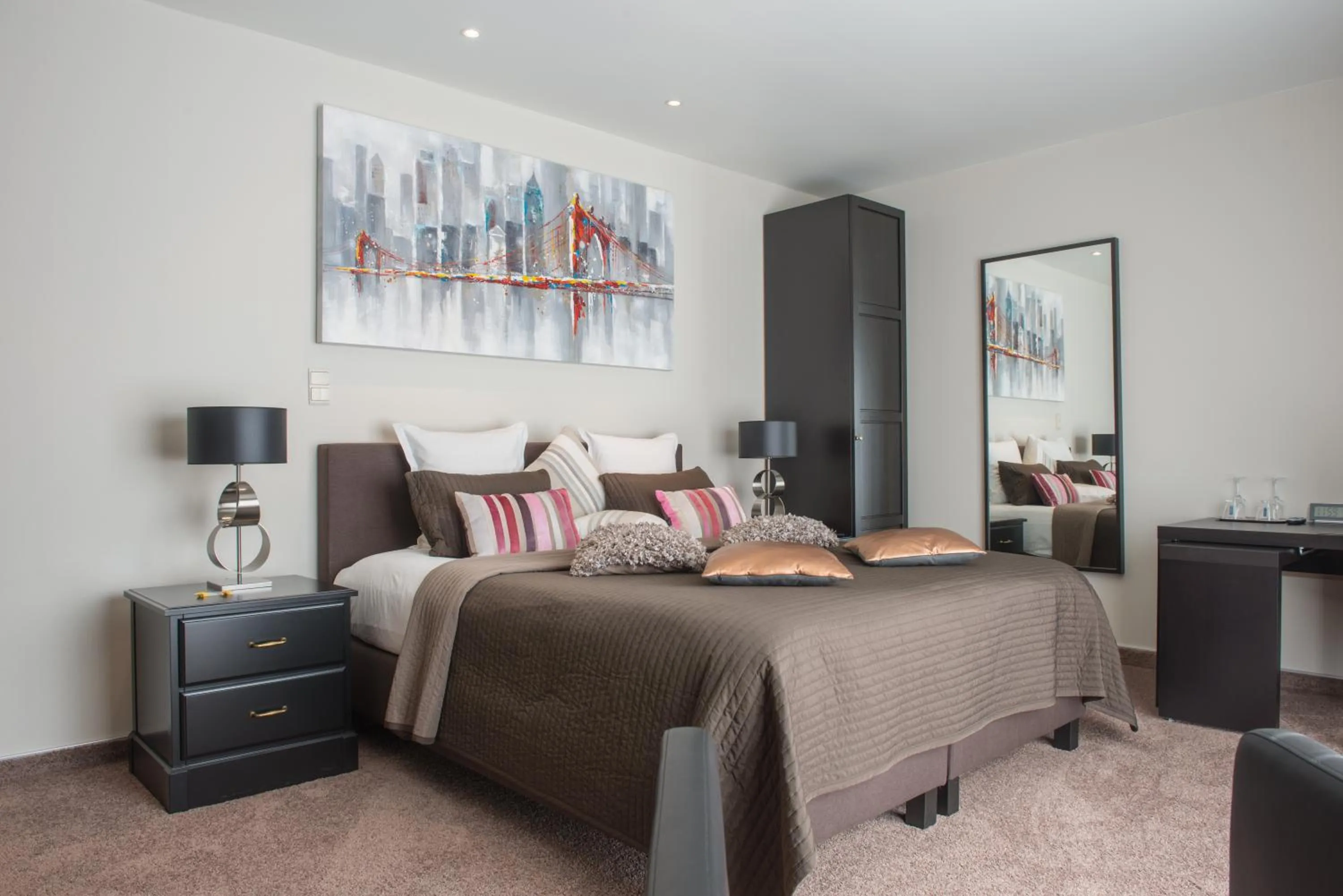 Bed in Hotel Thermen Mineraal