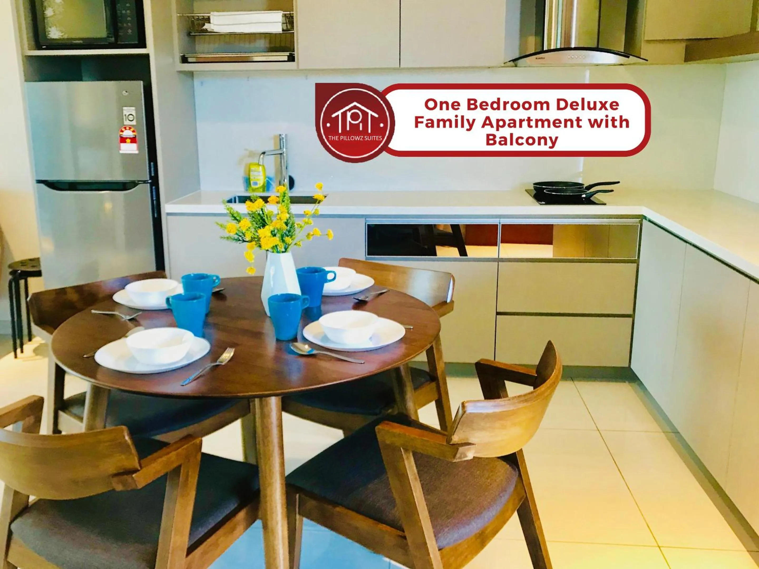 Kitchen or kitchenette in Geo38 Prime Suites Genting Highlands