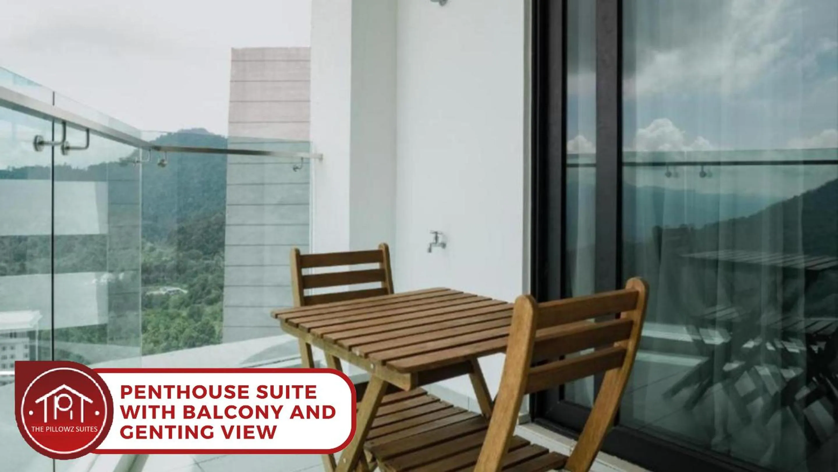 Balcony/Terrace in Geo38 Prime Suites Genting Highlands