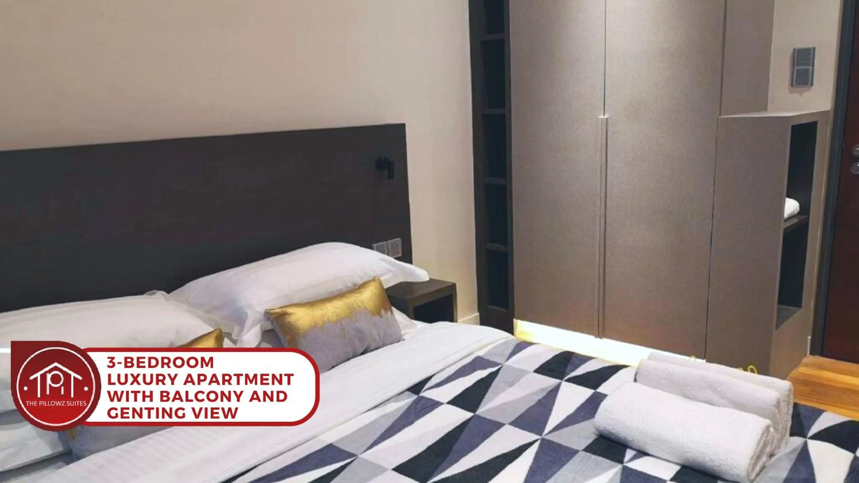 Bed in Geo38 Prime Suites Genting Highlands