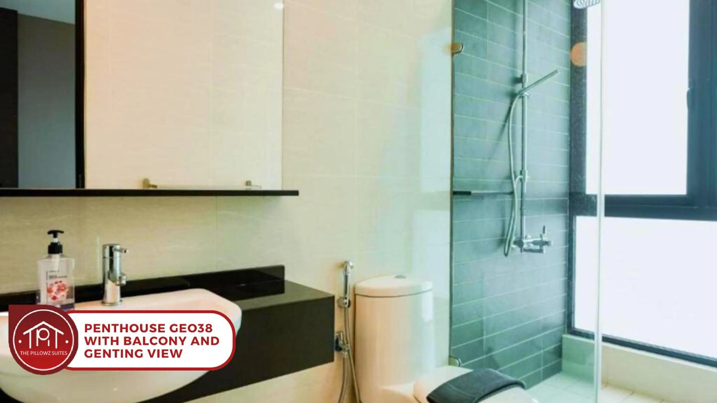 Toilet in Geo38 Prime Suites Genting Highlands