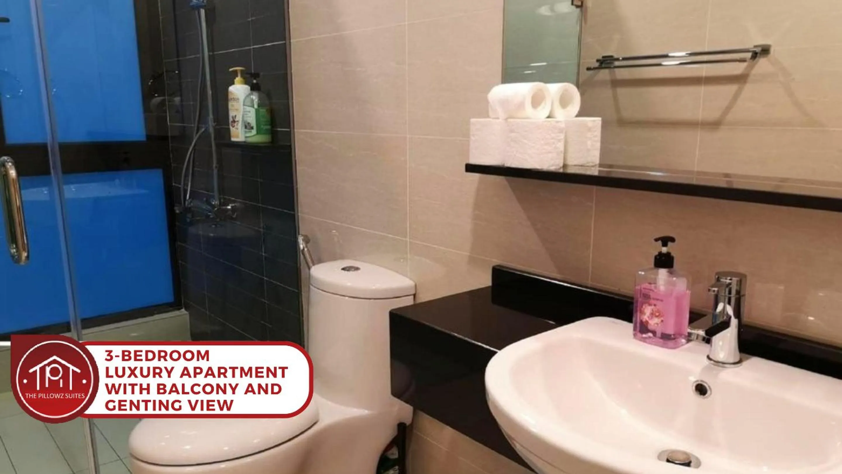 Toilet in Geo38 Prime Suites Genting Highlands