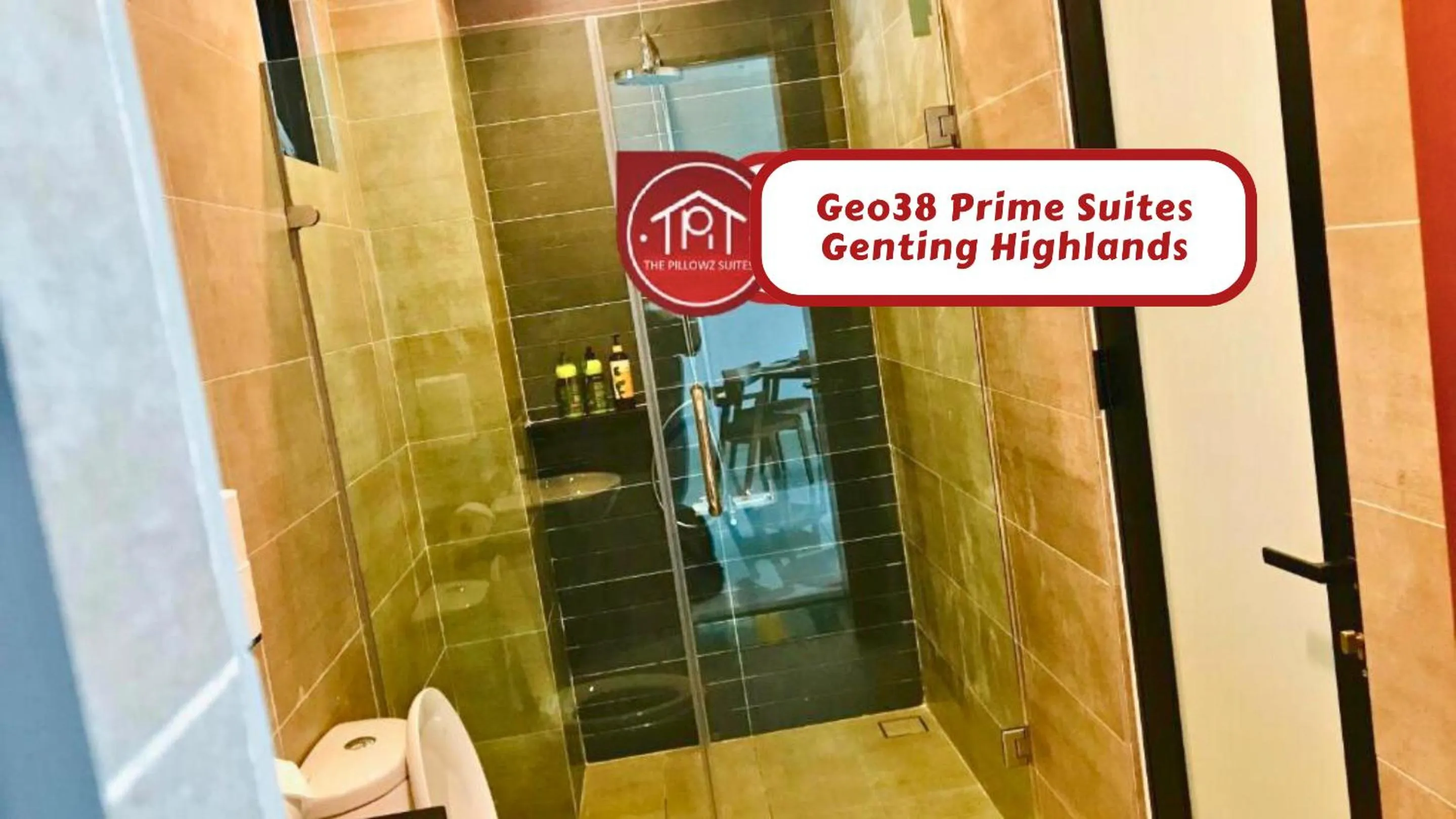 Shower in Geo38 Prime Suites Genting Highlands