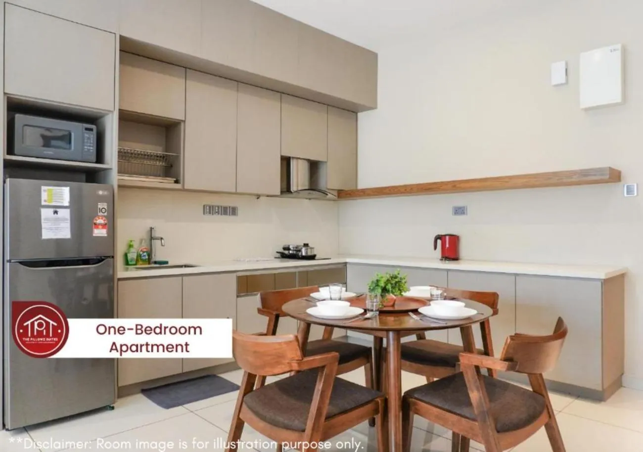 Kitchen or kitchenette in Geo38 Prime Suites Genting Highlands