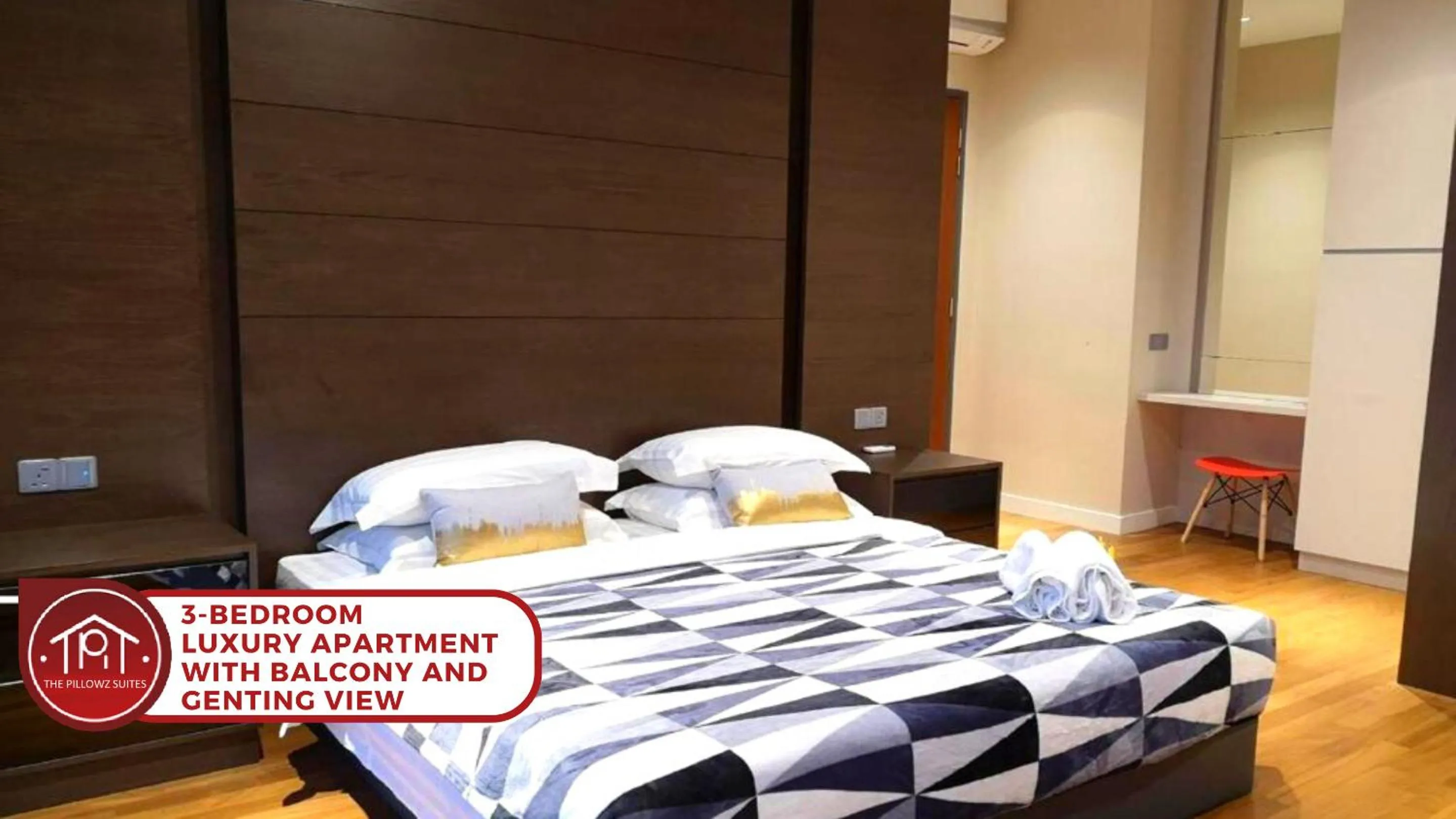 Bed in Geo38 Prime Suites Genting Highlands