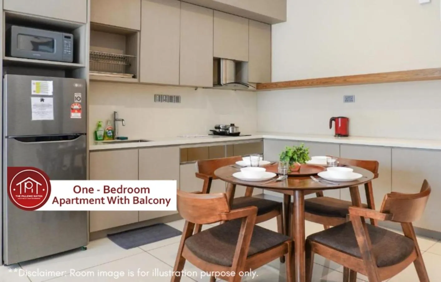 Kitchen or kitchenette in Geo38 Prime Suites Genting Highlands