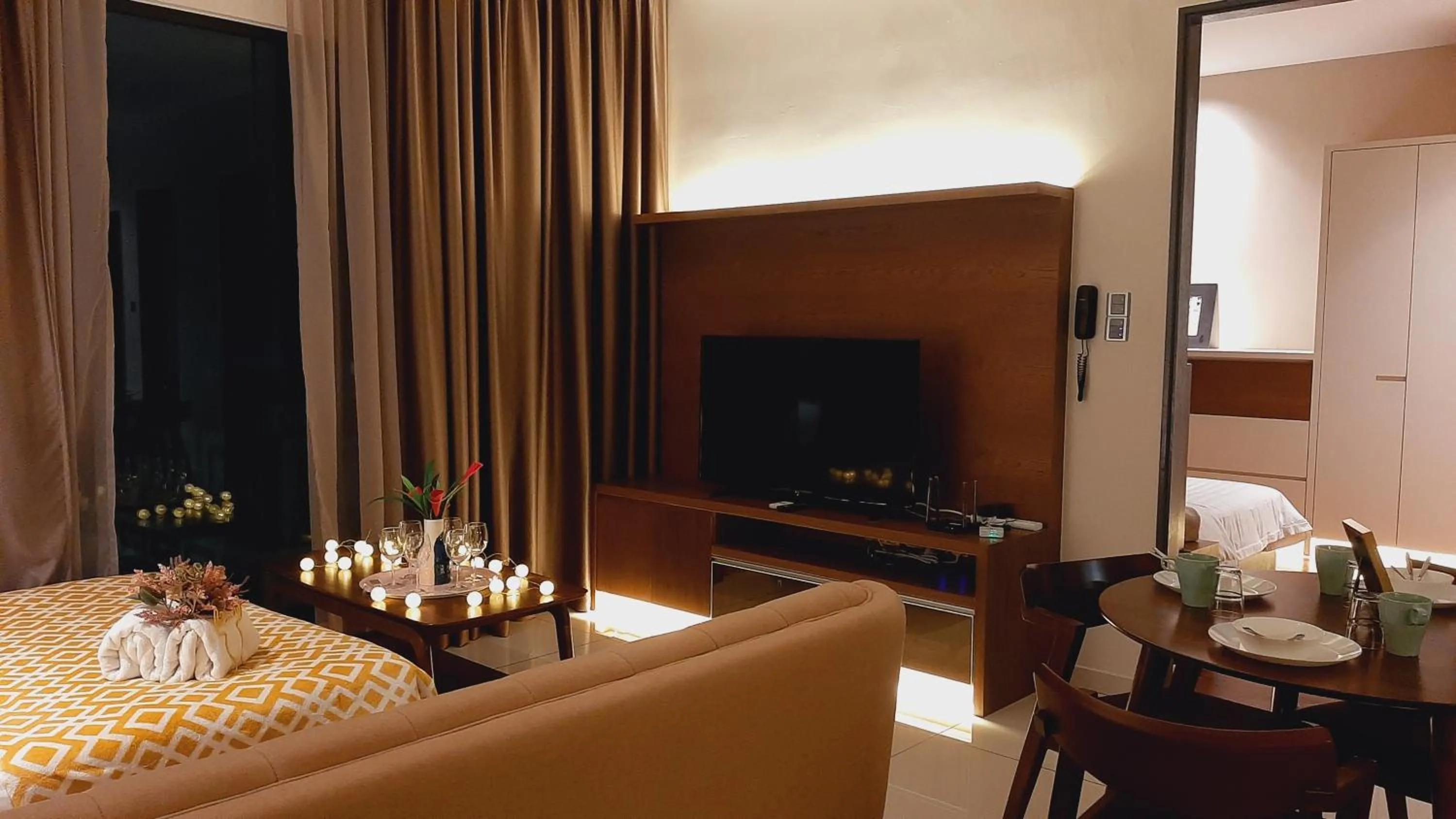 Communal lounge/ TV room in Geo38 Prime Suites Genting Highlands