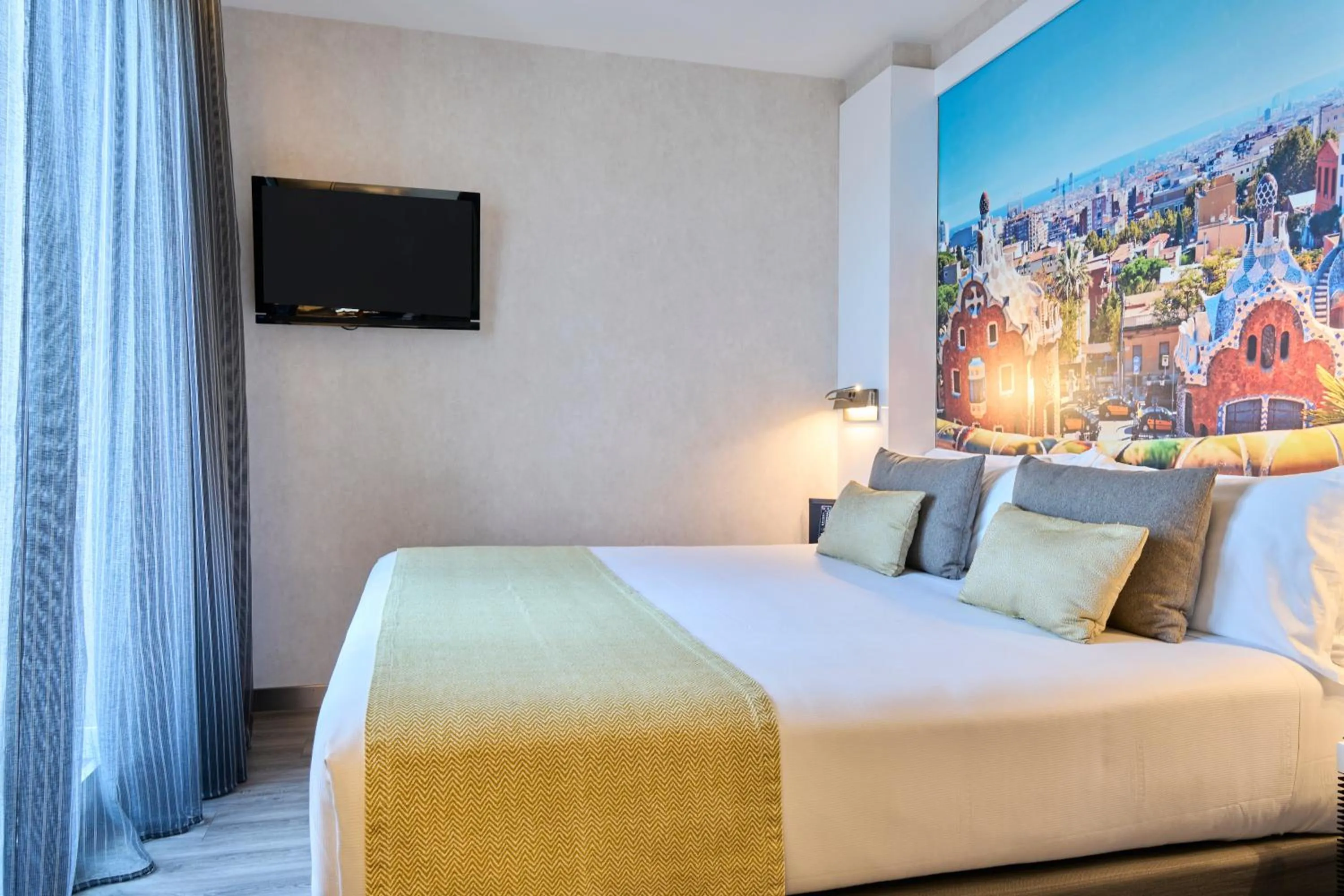 Bedroom, Bed in Catalonia Gran Via BCN