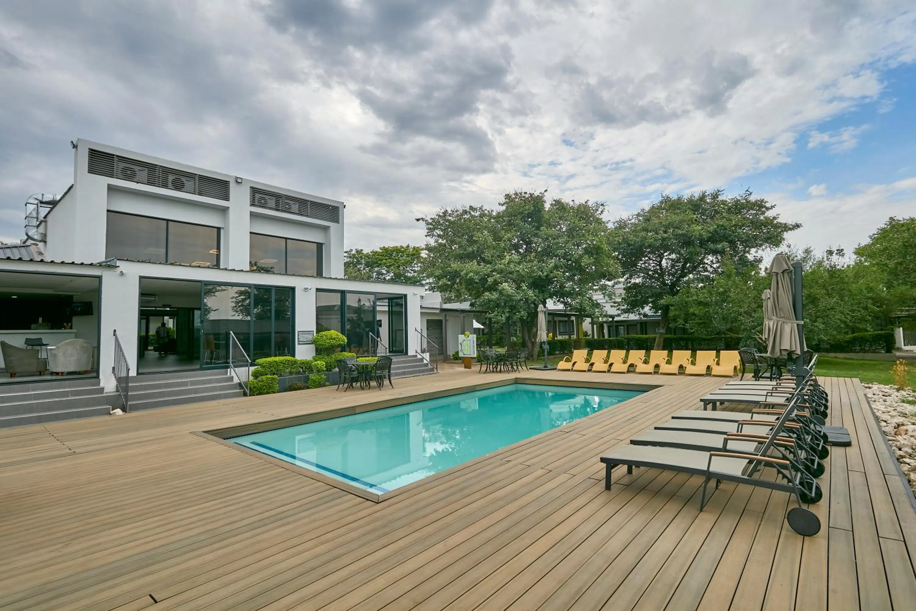 Swimming pool in Travelodge Kasane