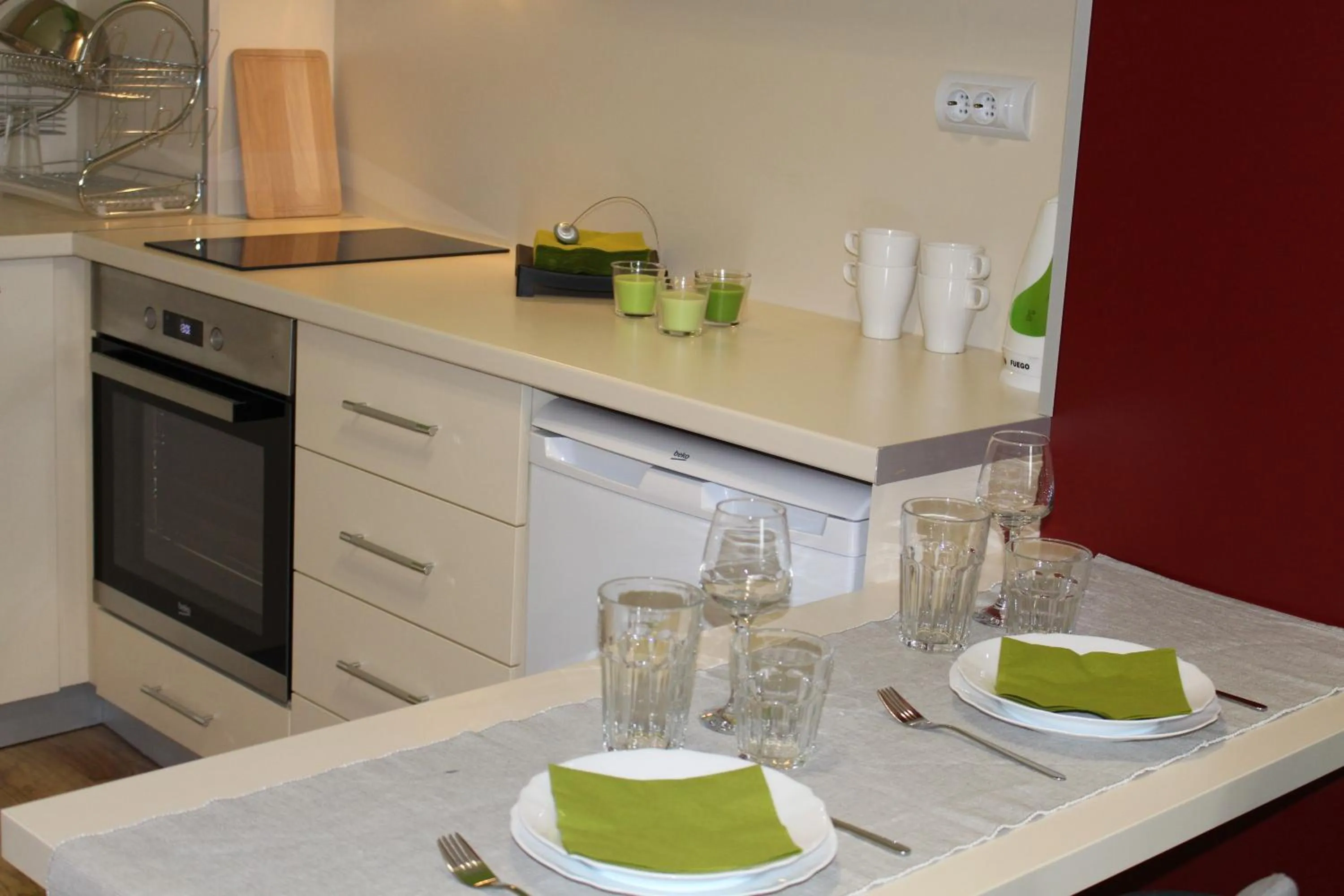 Kitchen or kitchenette in Hotel39