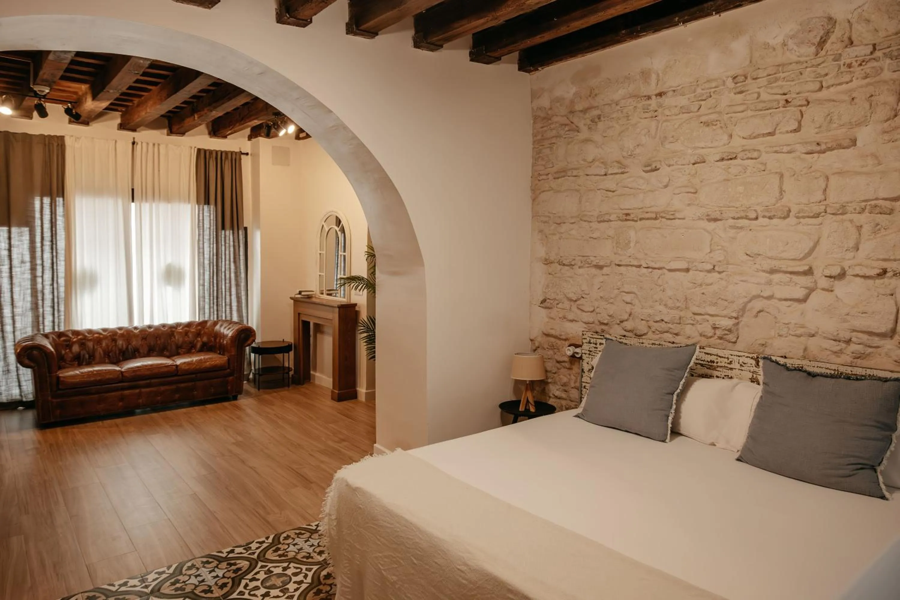 Bed in ASTUTO Boutique Jerez - Adults Only