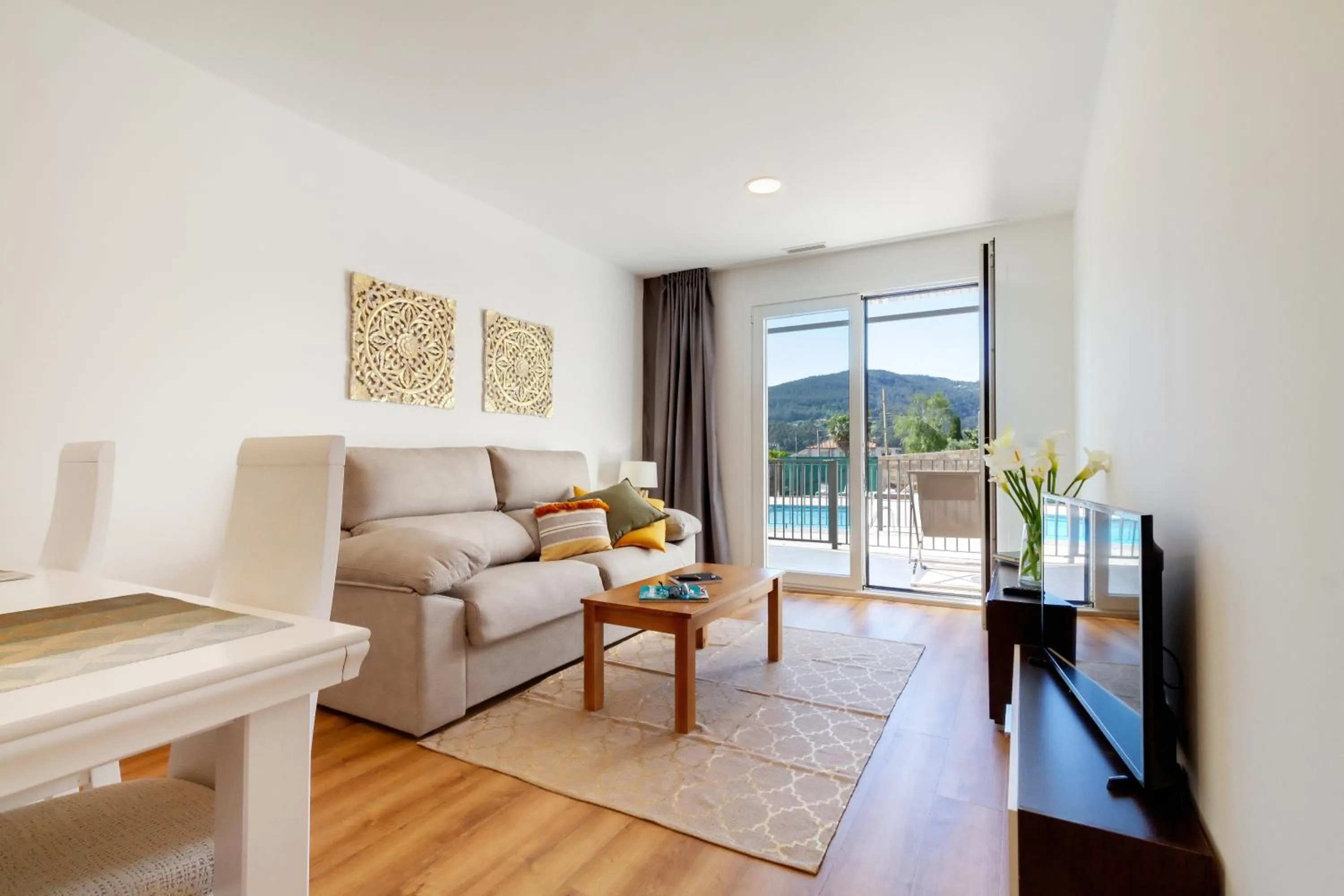 Seating area in Duerming O Casal da Martiña