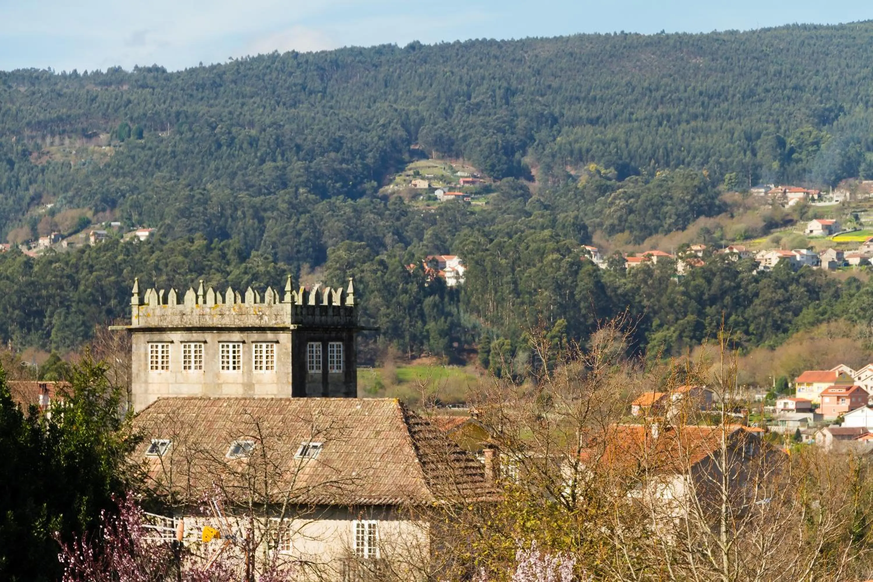 Natural landscape in Duerming O Casal da Martiña