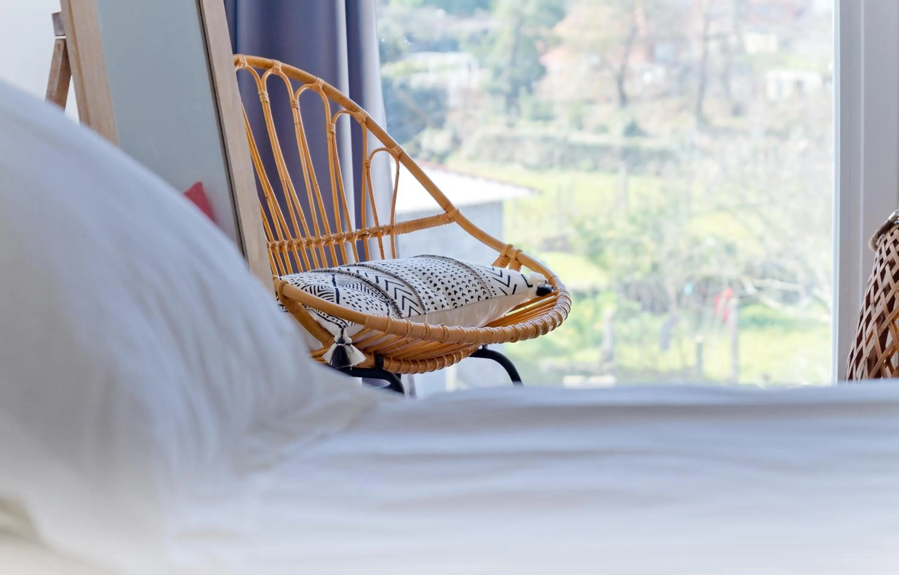 Decorative detail, Bed in Duerming O Casal da Martiña