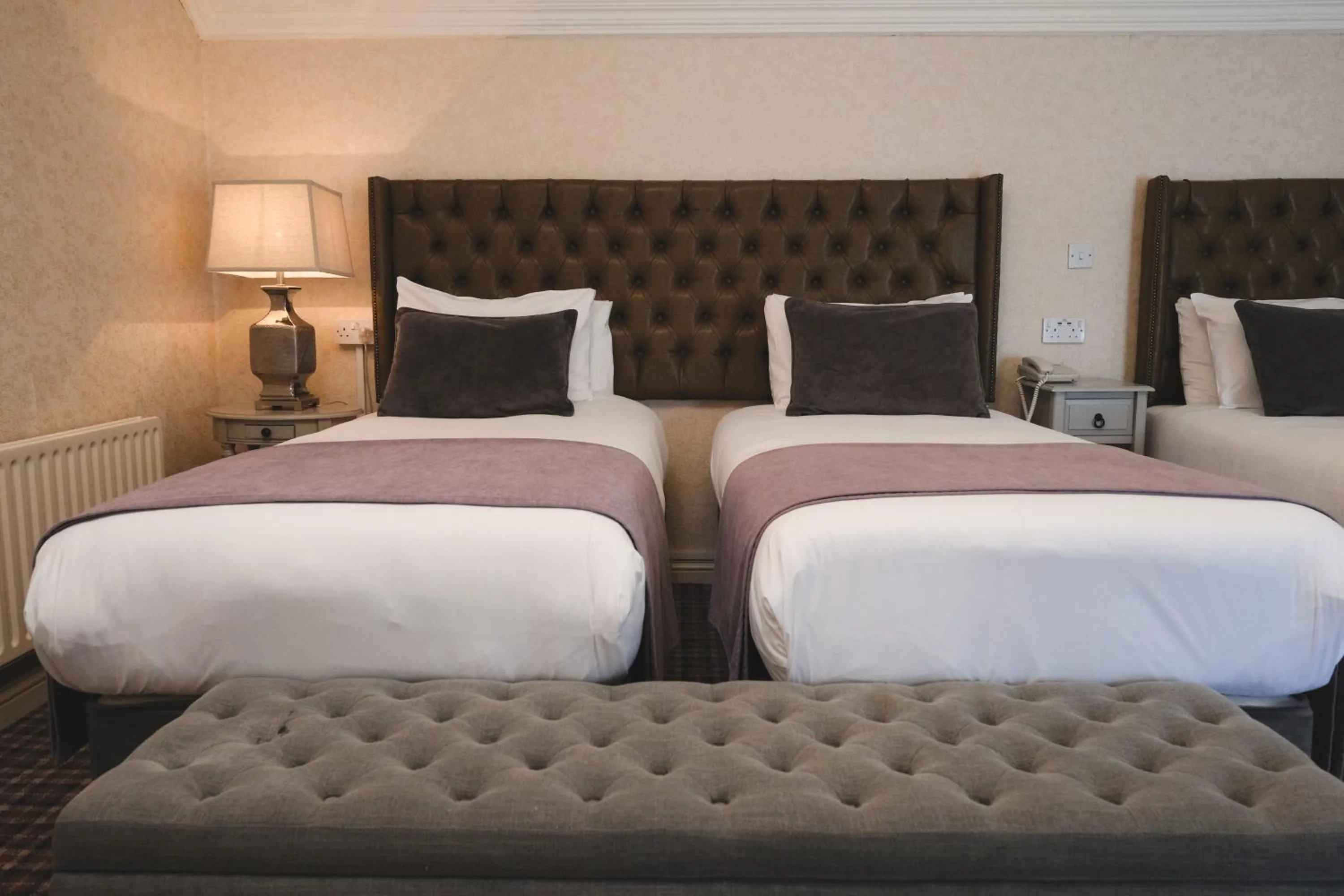 Bed in Dooly's Hotel