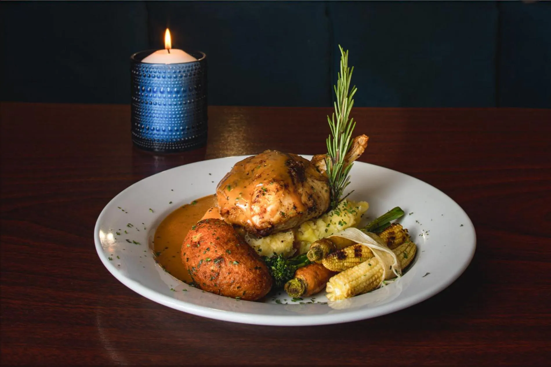 Food close-up in Dooly's Hotel