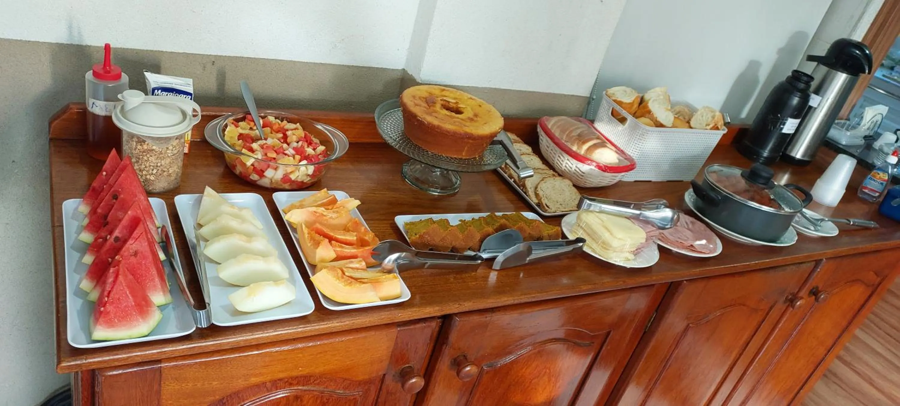 Restaurant/places to eat in Pousada Zambeze