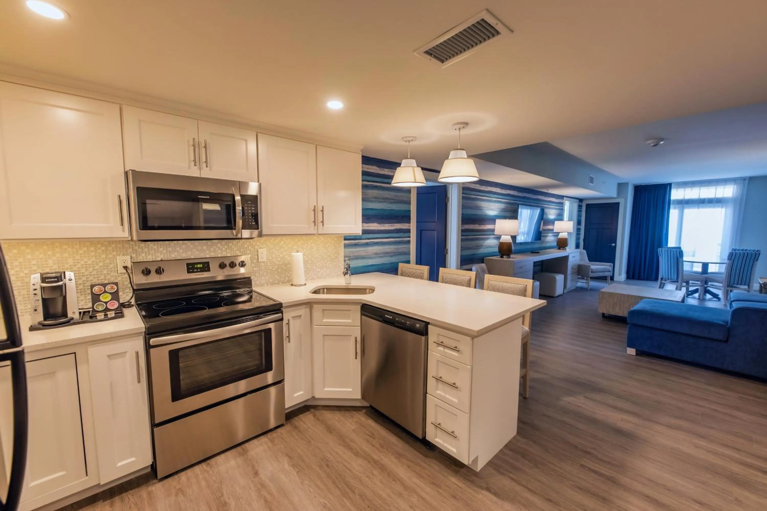 kitchen in Hotel LBI