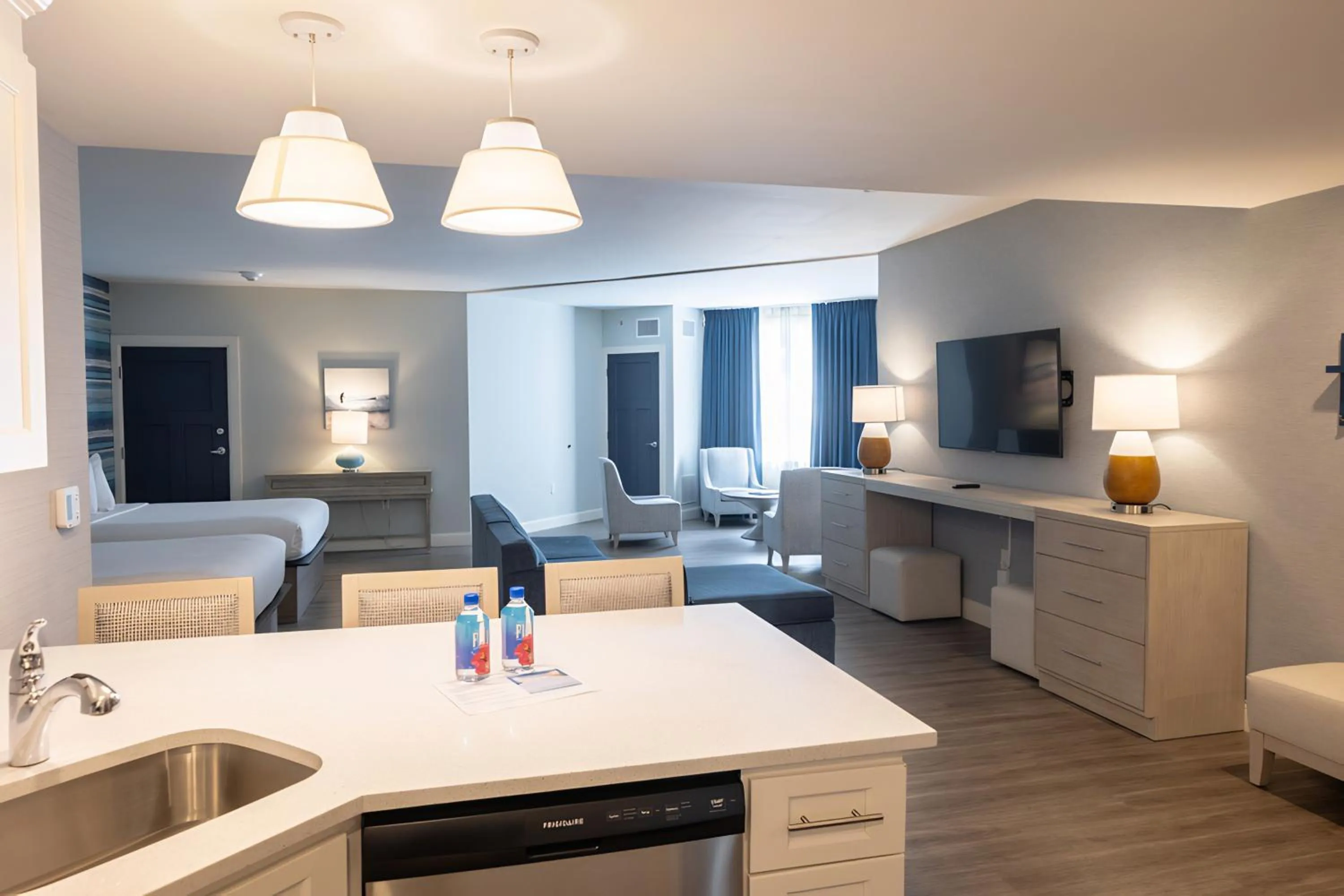 Kitchen or kitchenette in Hotel LBI