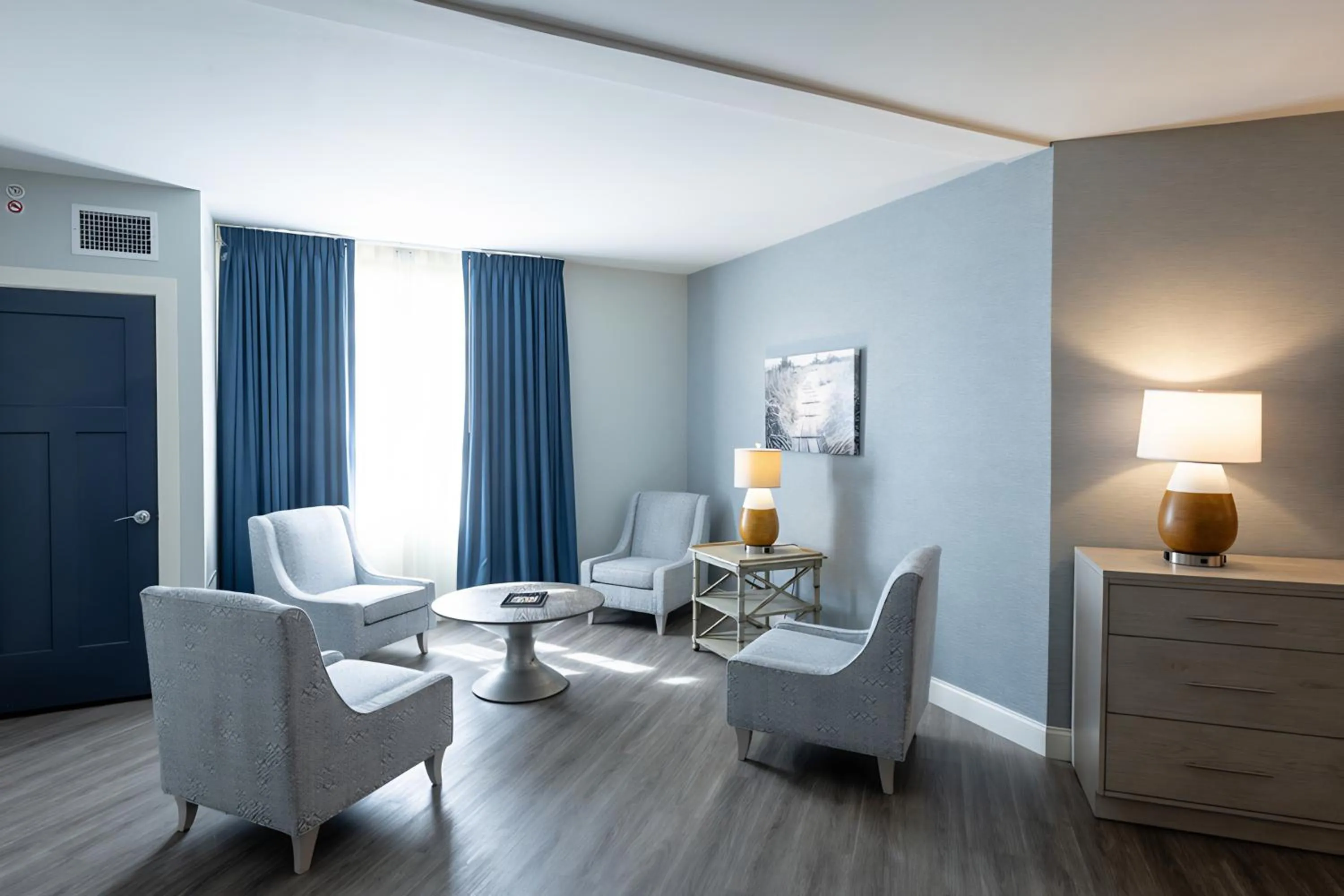 Seating area in Hotel LBI