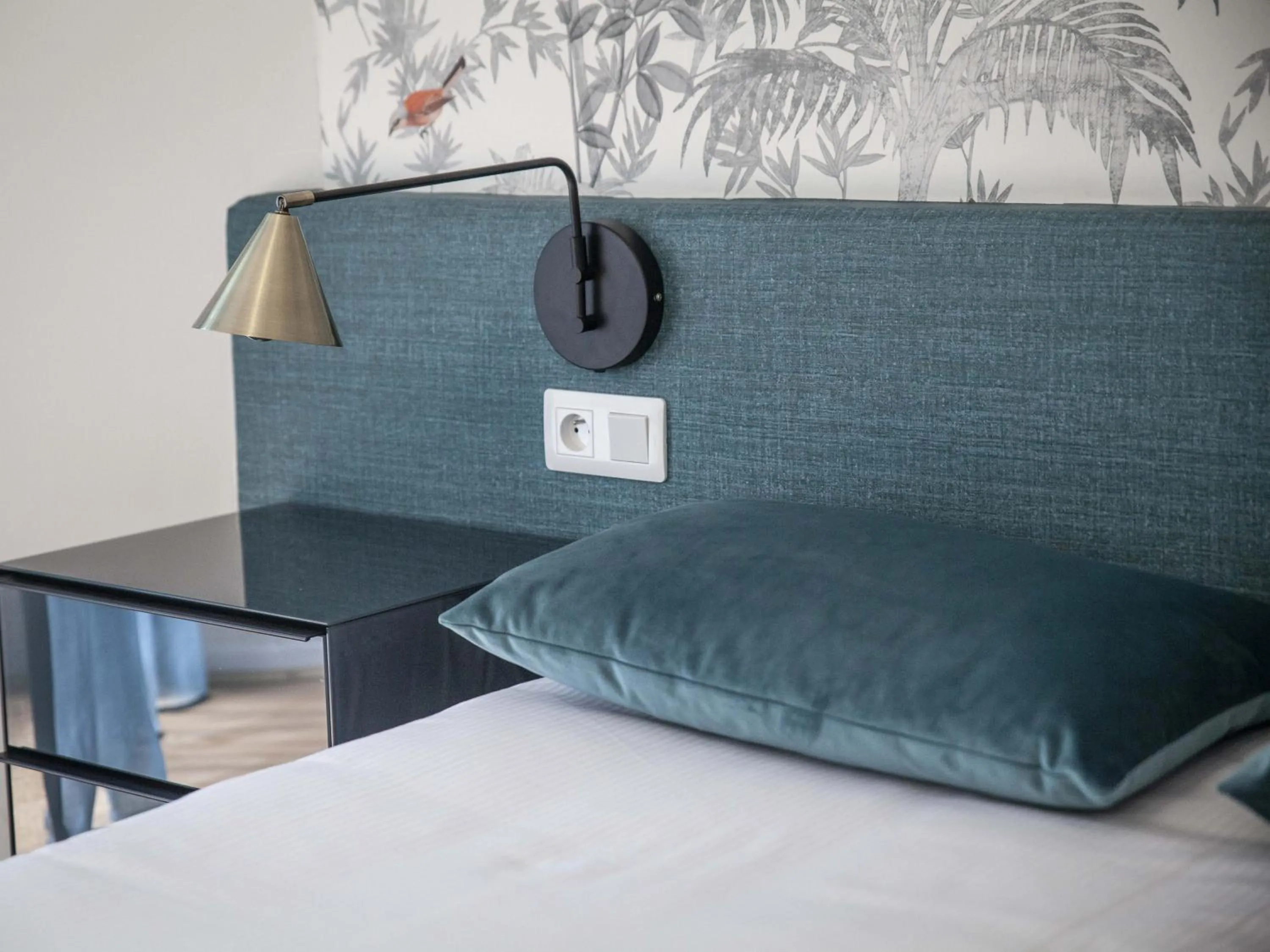 Bed in Grand Hôtel du Parc