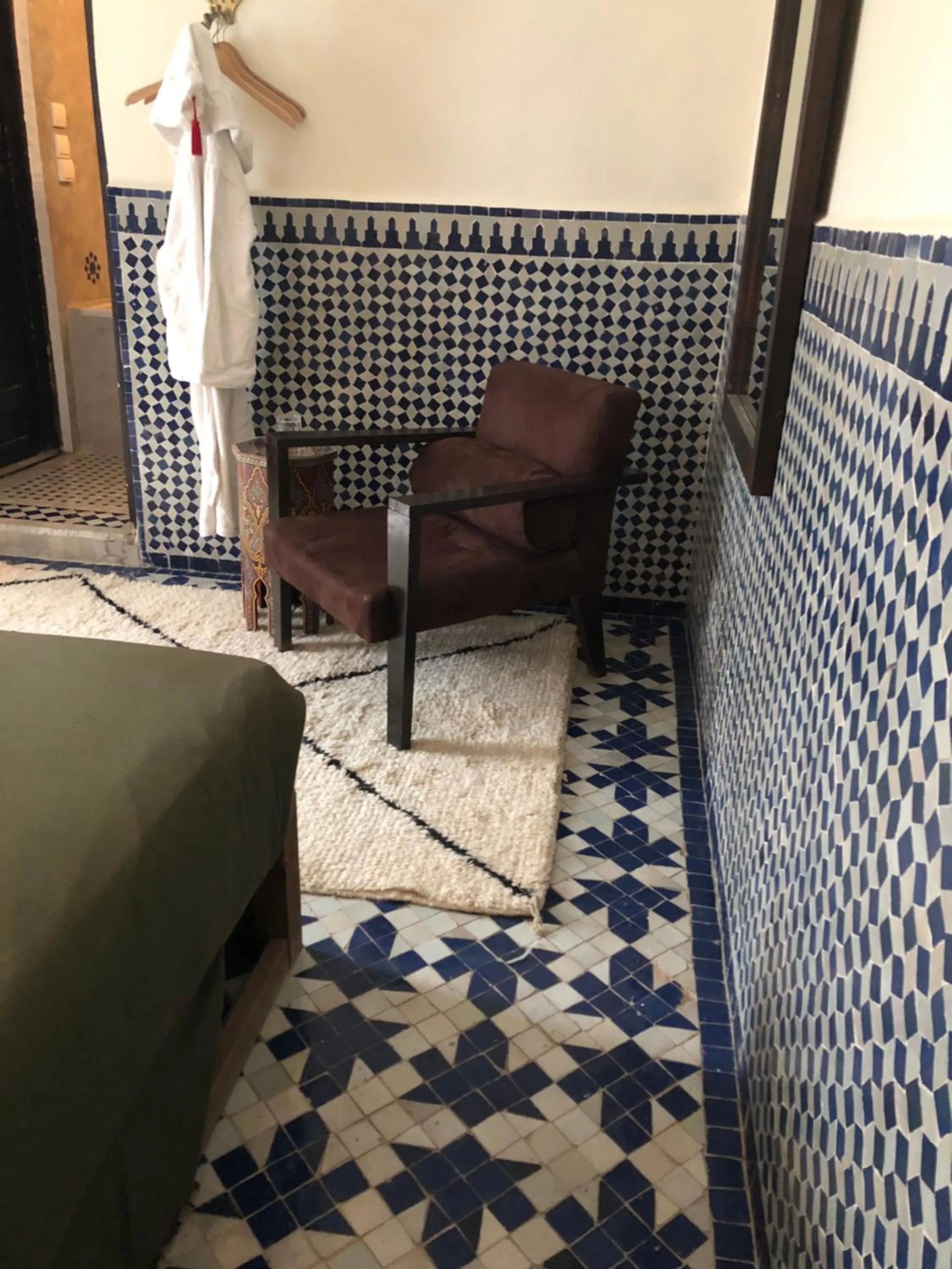 Bed in Riad Tizwa Fes