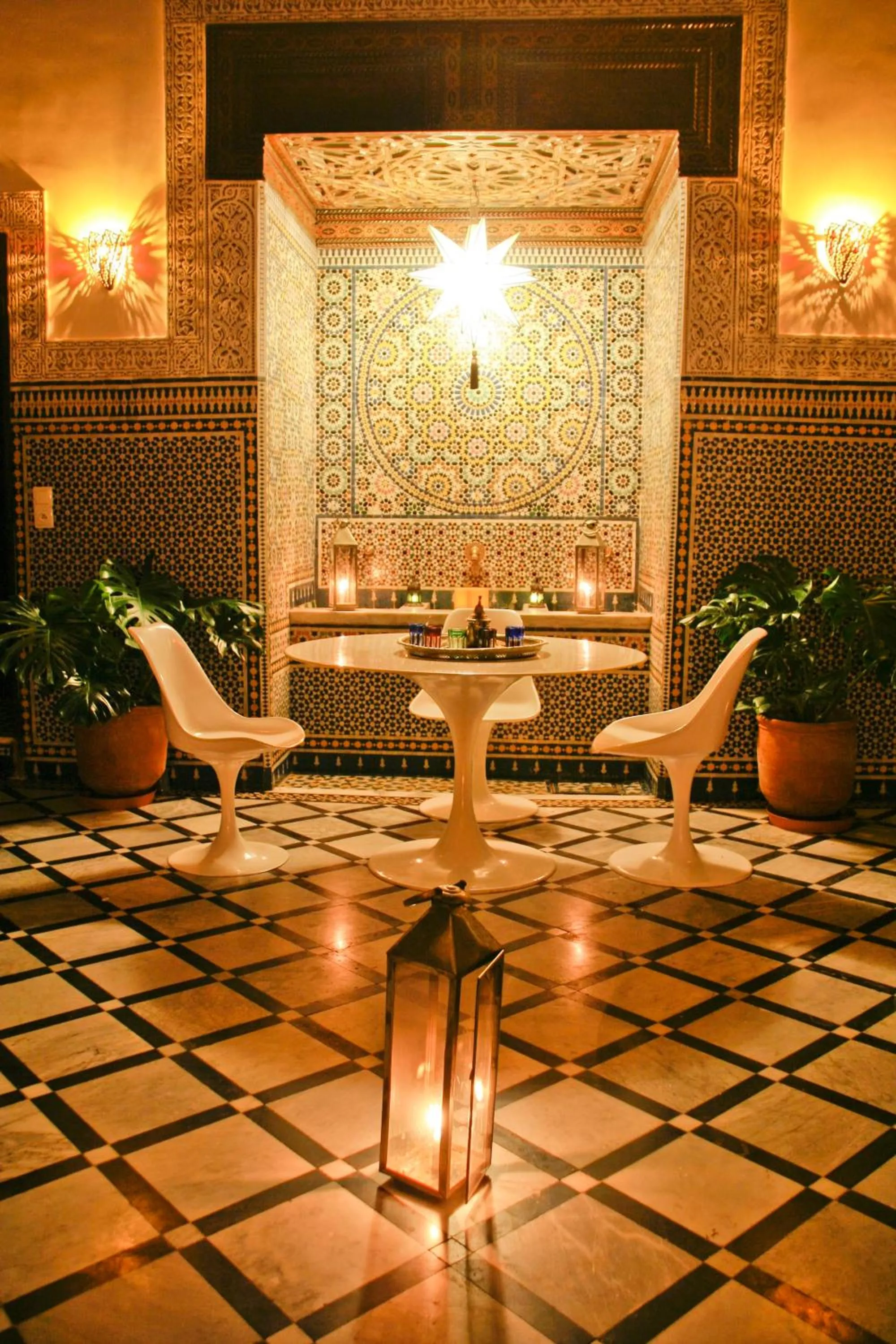 Patio in Riad Tizwa Fes