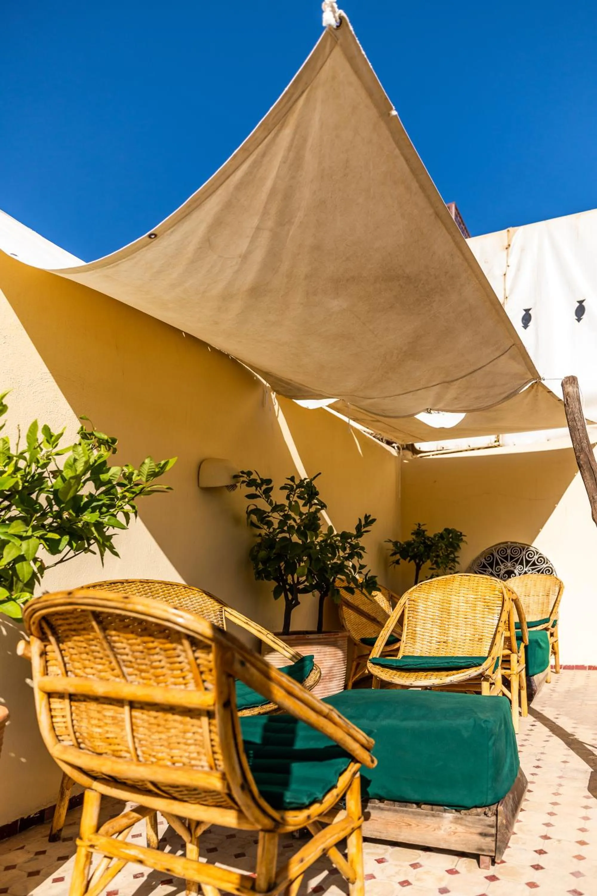 Patio in Riad Tizwa Fes