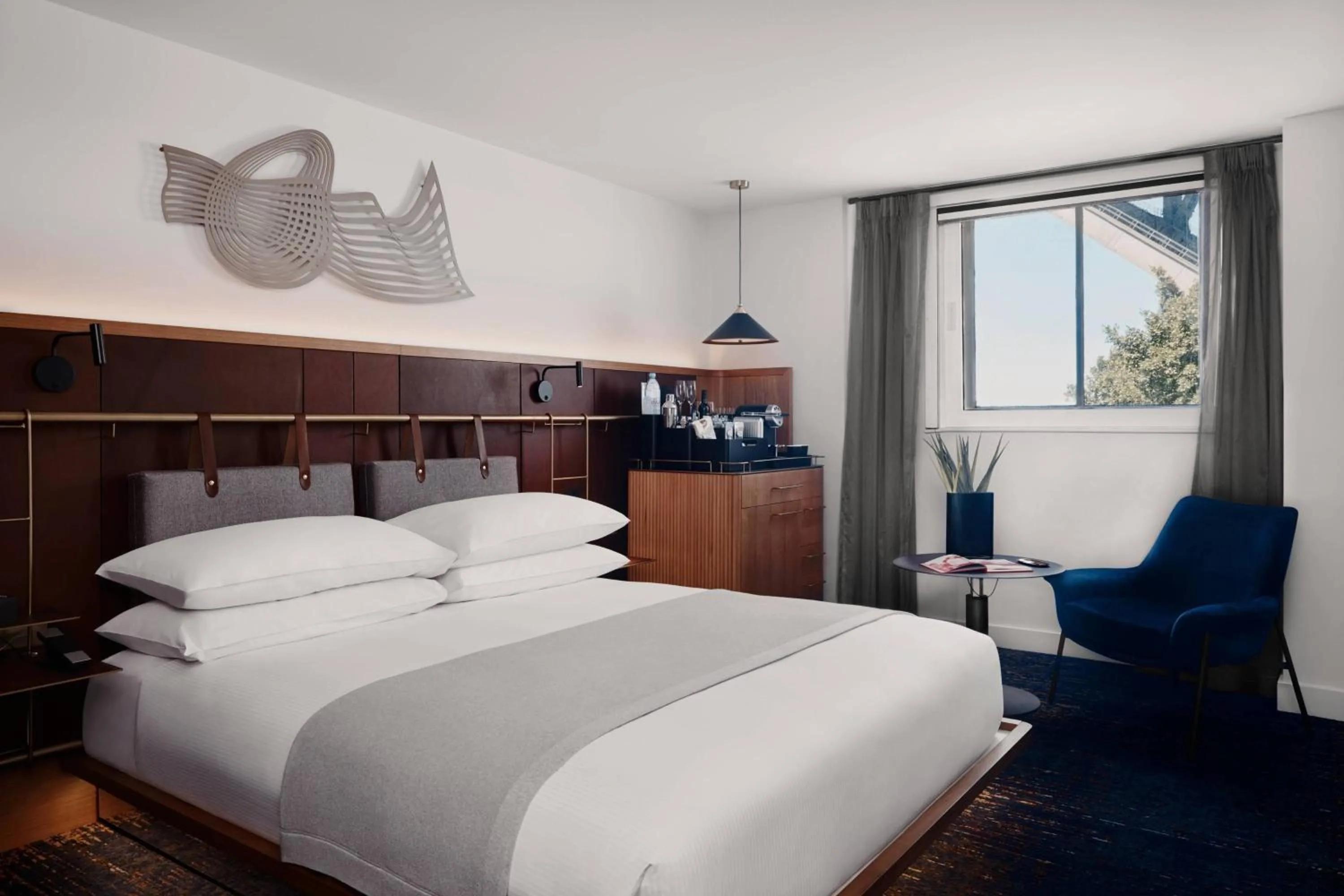 Photo of the whole room, Bed in Pier One Sydney Harbour, Autograph Collection