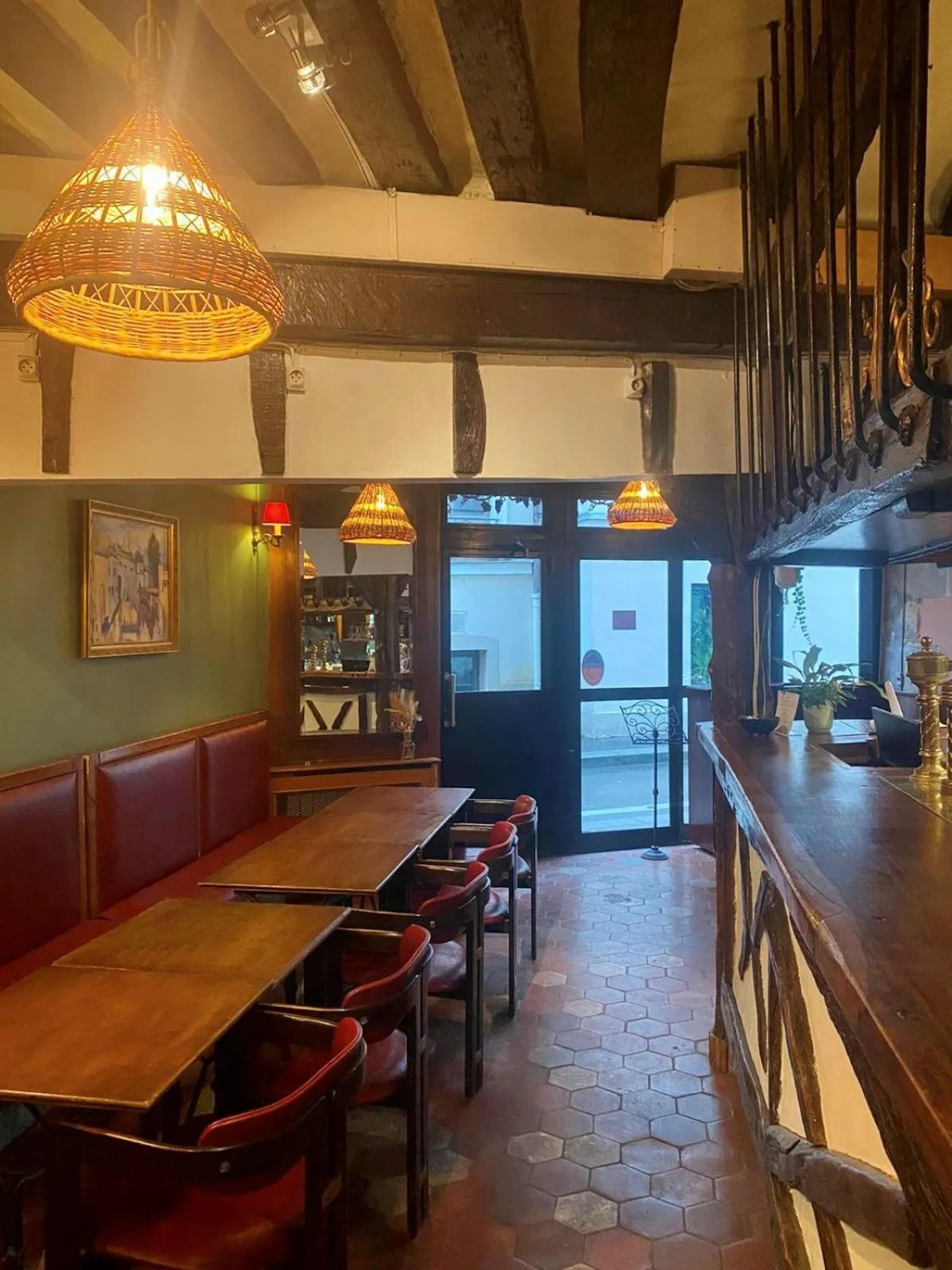 Lounge or bar in Hôtel les Degrés de Notre Dame