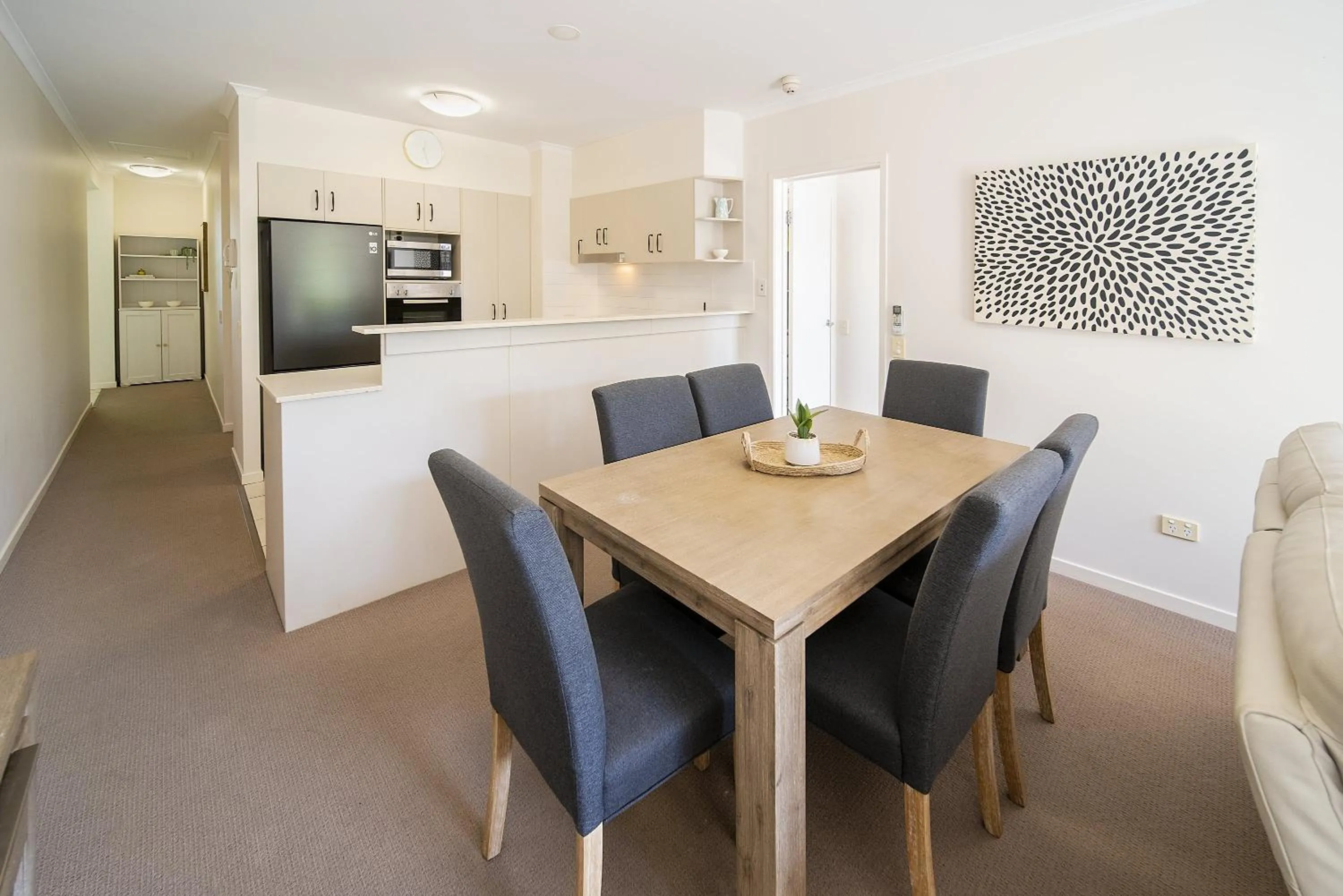 Dining area in Coolum At The Beach
