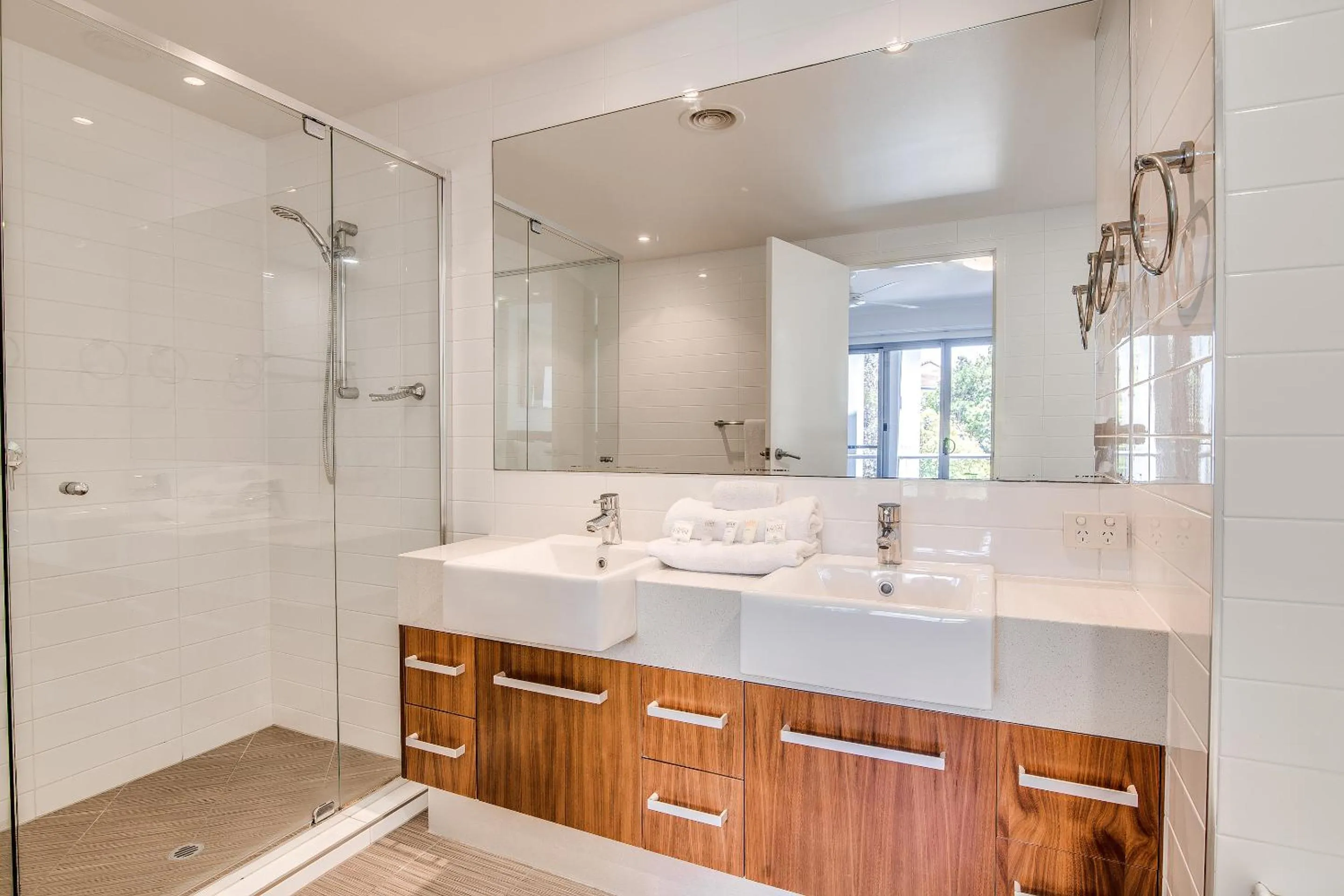 Shower in Coolum At The Beach