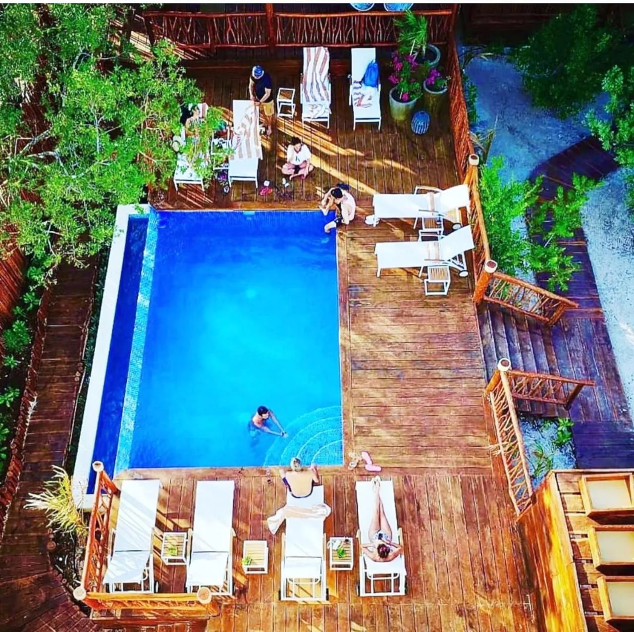 Pool view in Hotel Casa HX - Adults Only