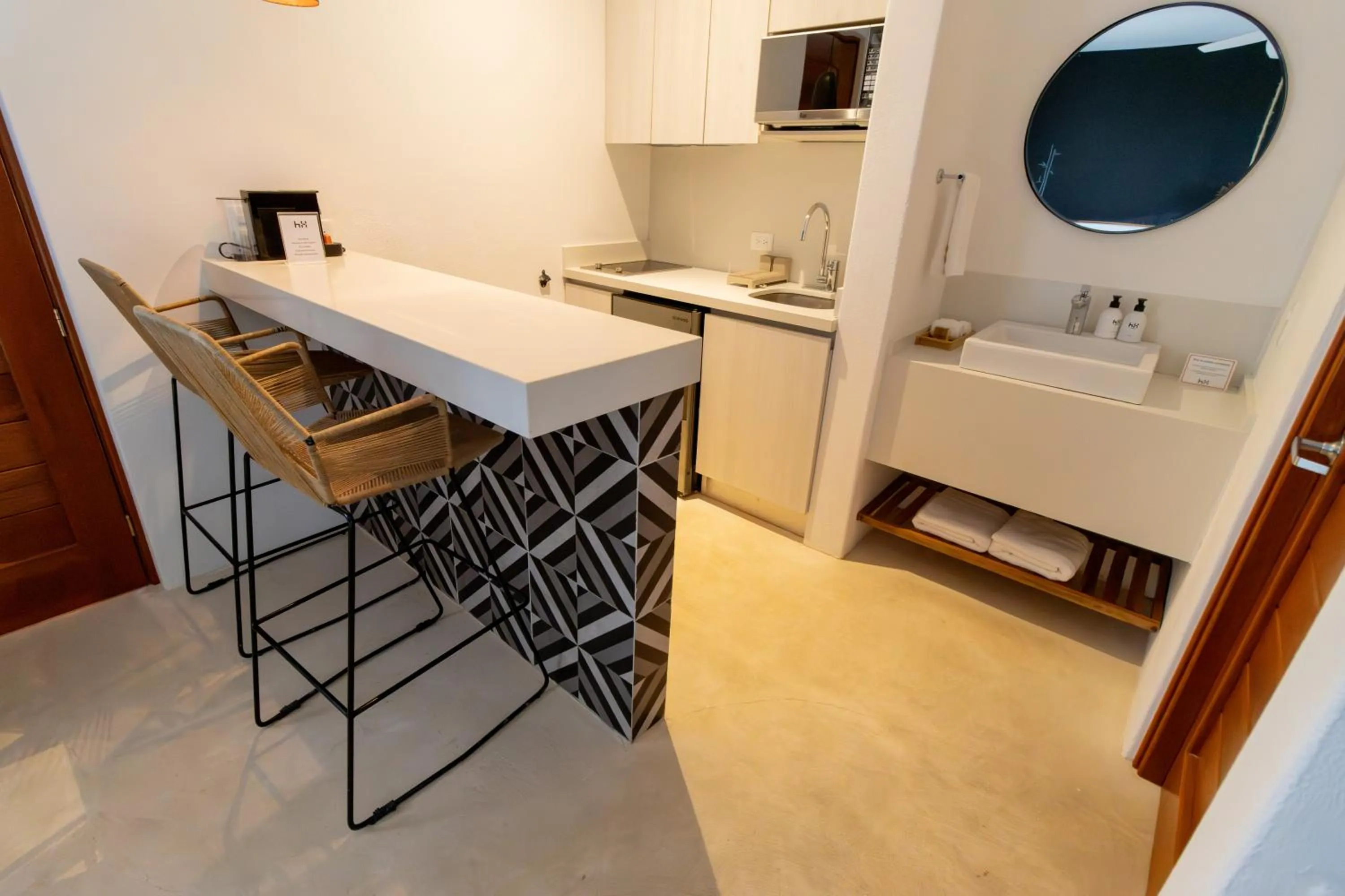 Kitchen or kitchenette in Hotel Casa HX - Adults Only