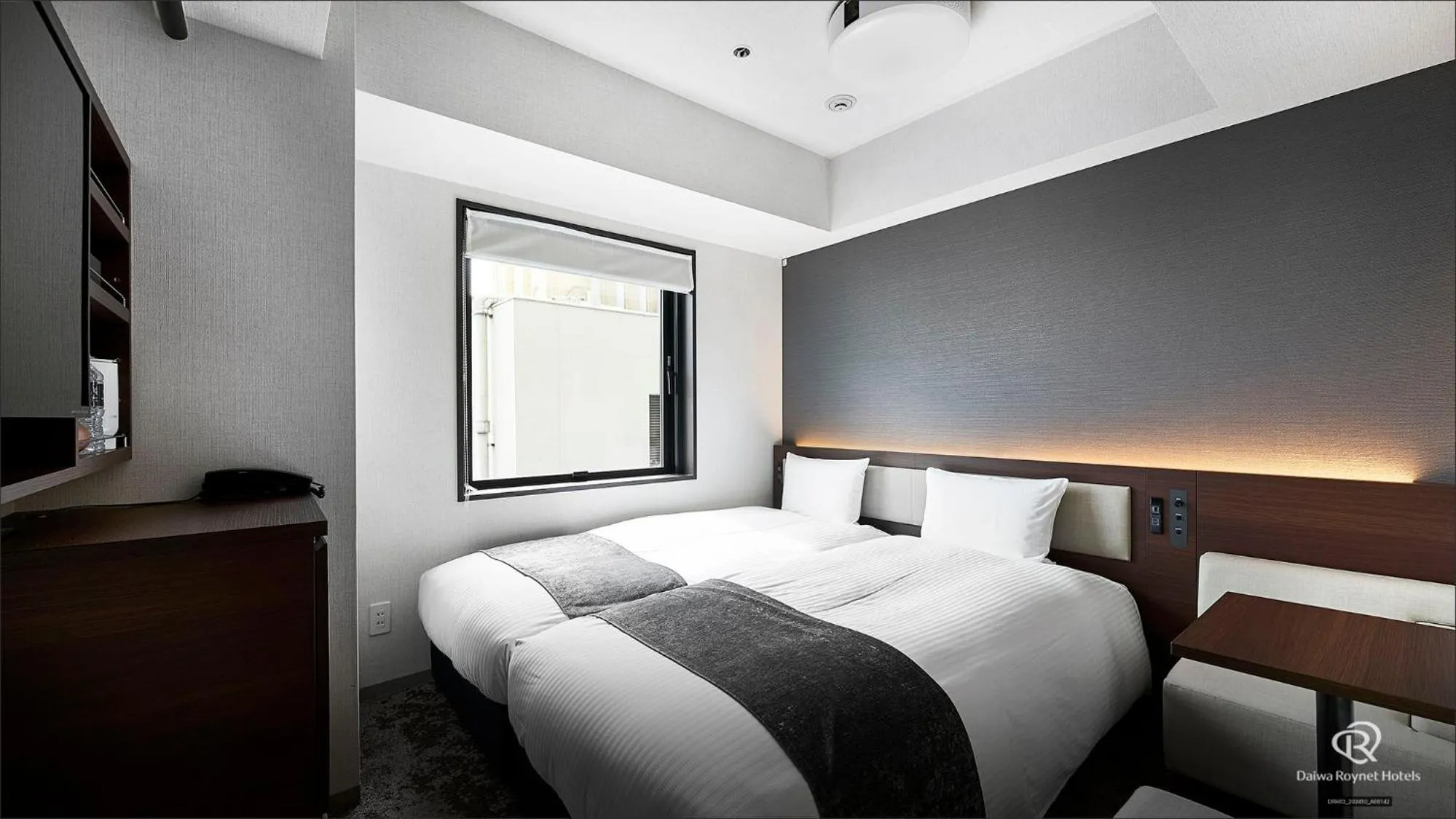 Bed in Daiwa Roynet Hotel Shimbashi