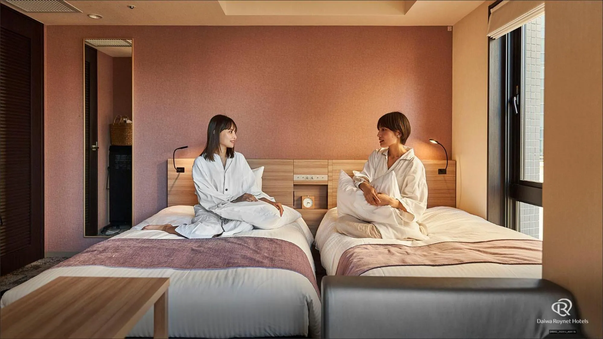 Bed in Daiwa Roynet Hotel Shimbashi