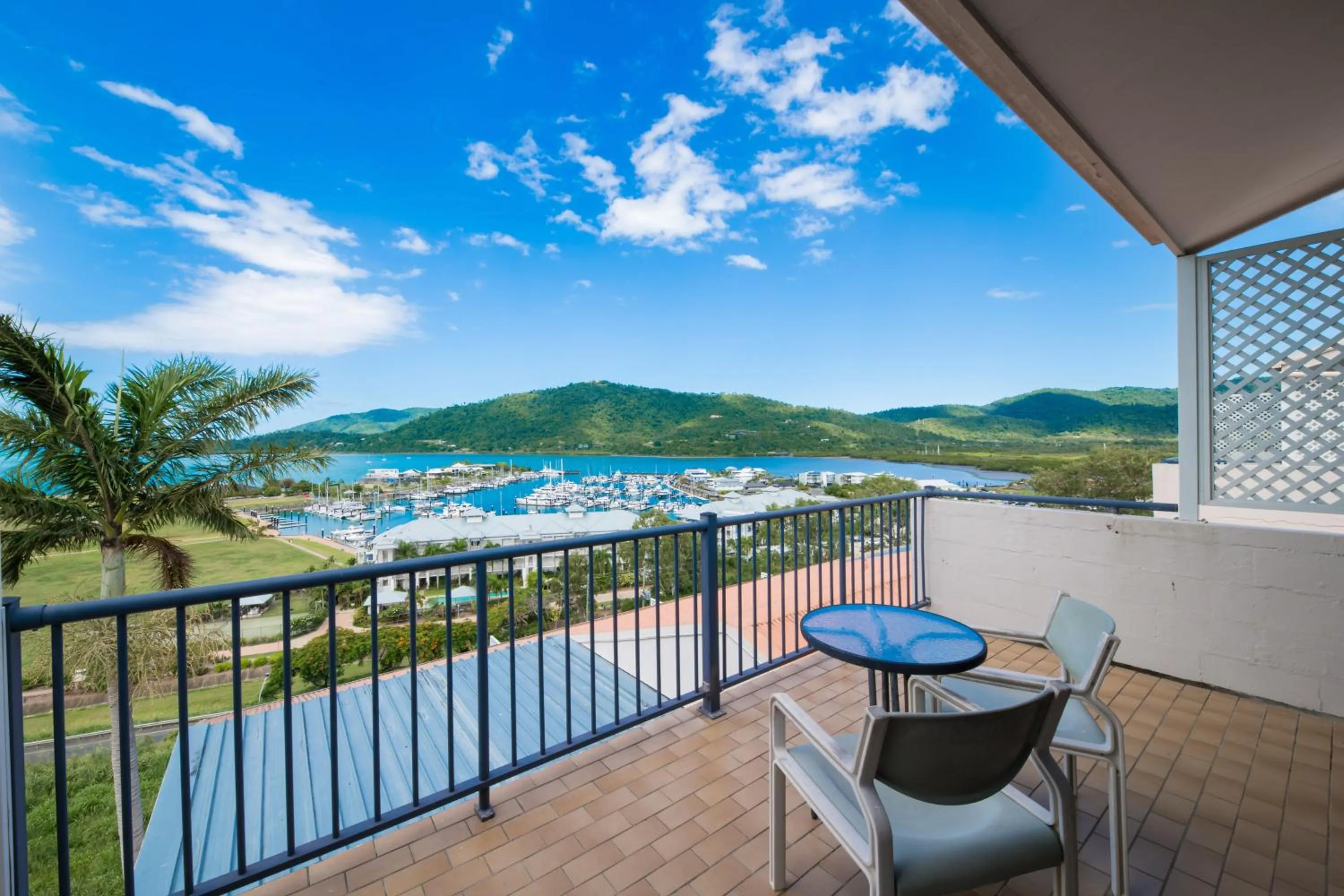 Patio in Whitsunday Terraces Resort