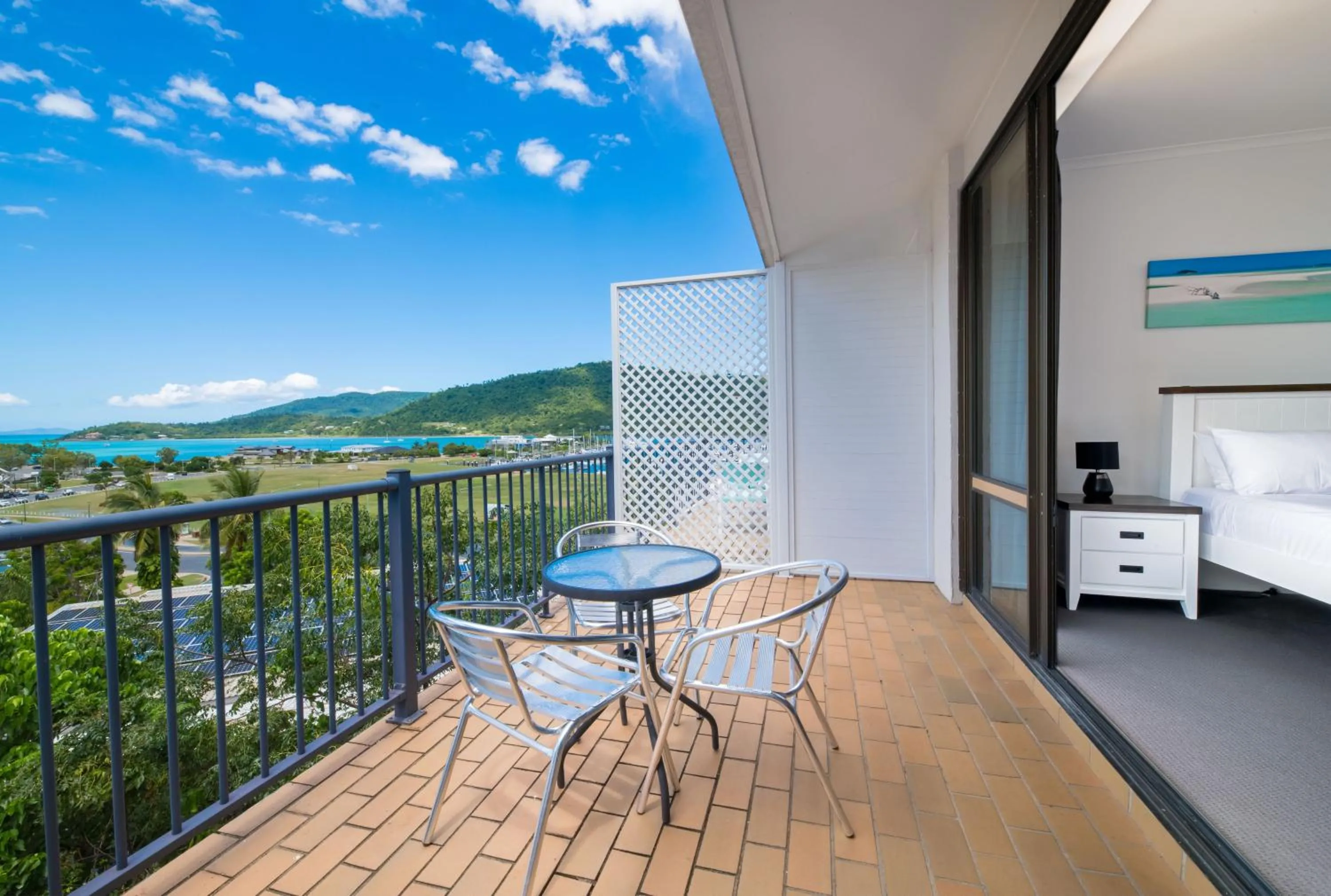 Patio in Whitsunday Terraces Resort