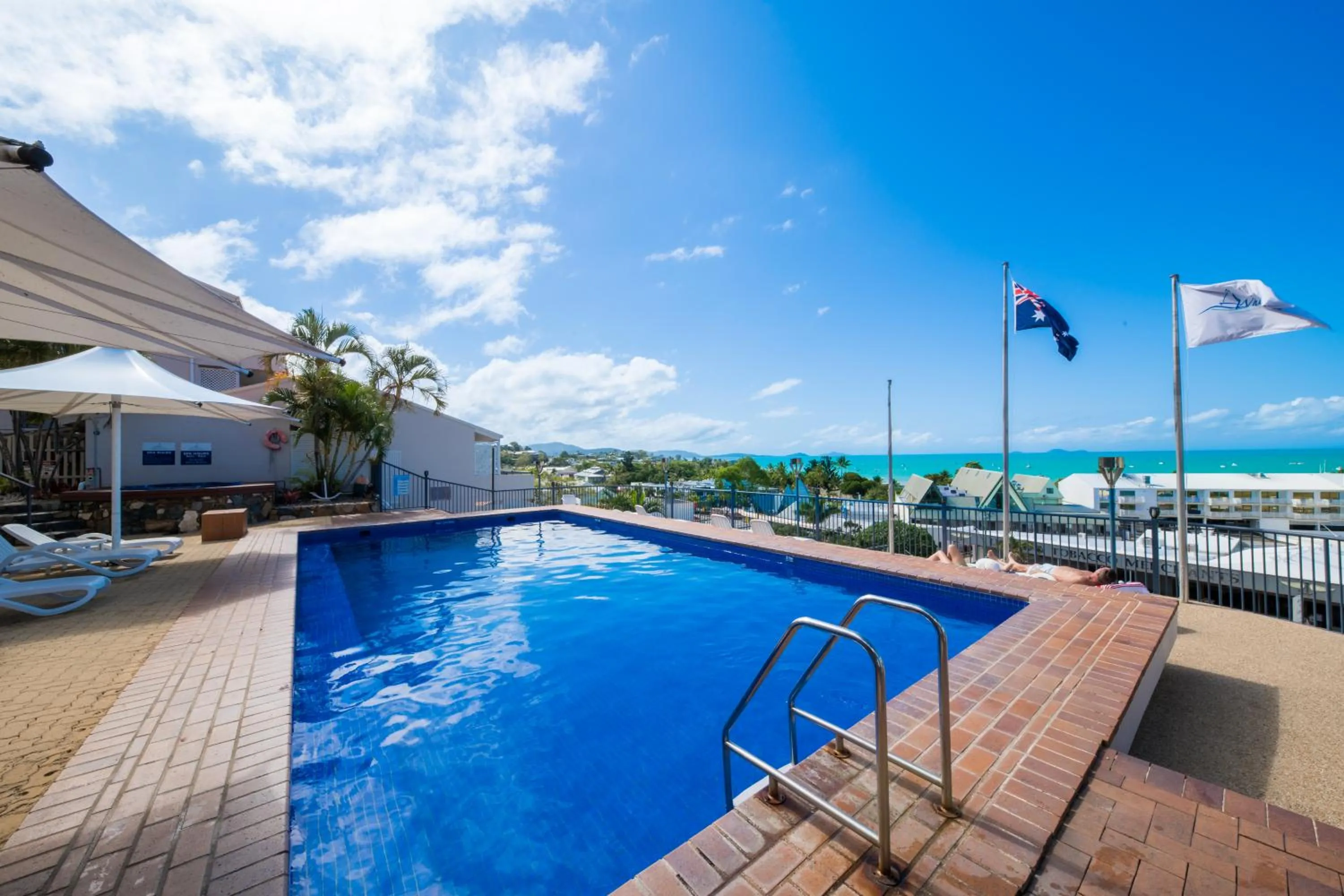 Pool view in Whitsunday Terraces Resort