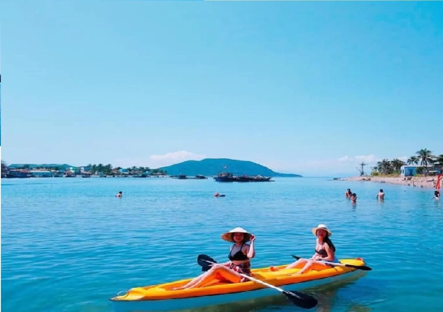 Canoeing in Lucky Sun Hotel Nha Trang Beach