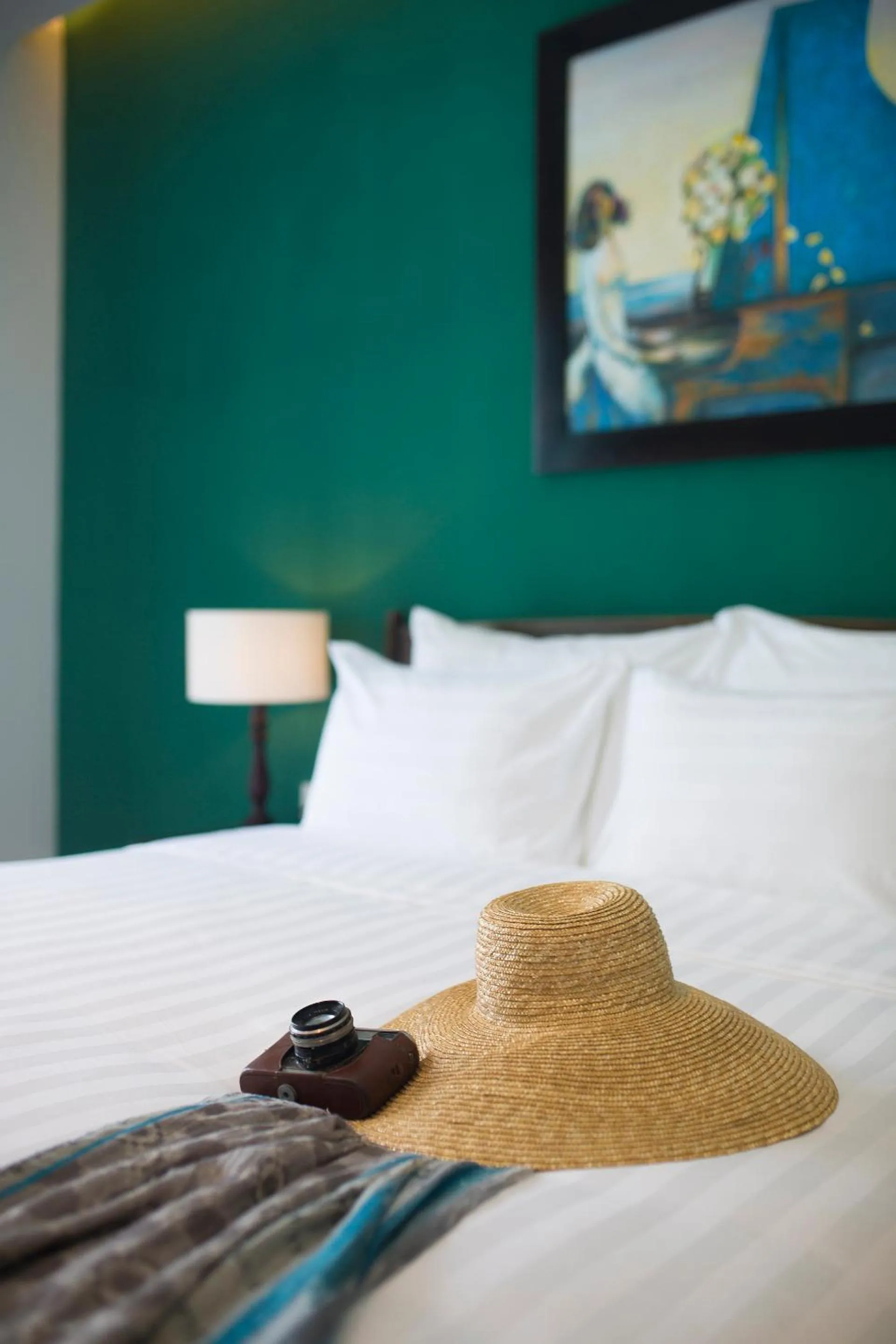 Bed in Salmalia Boutique Hotel & Spa