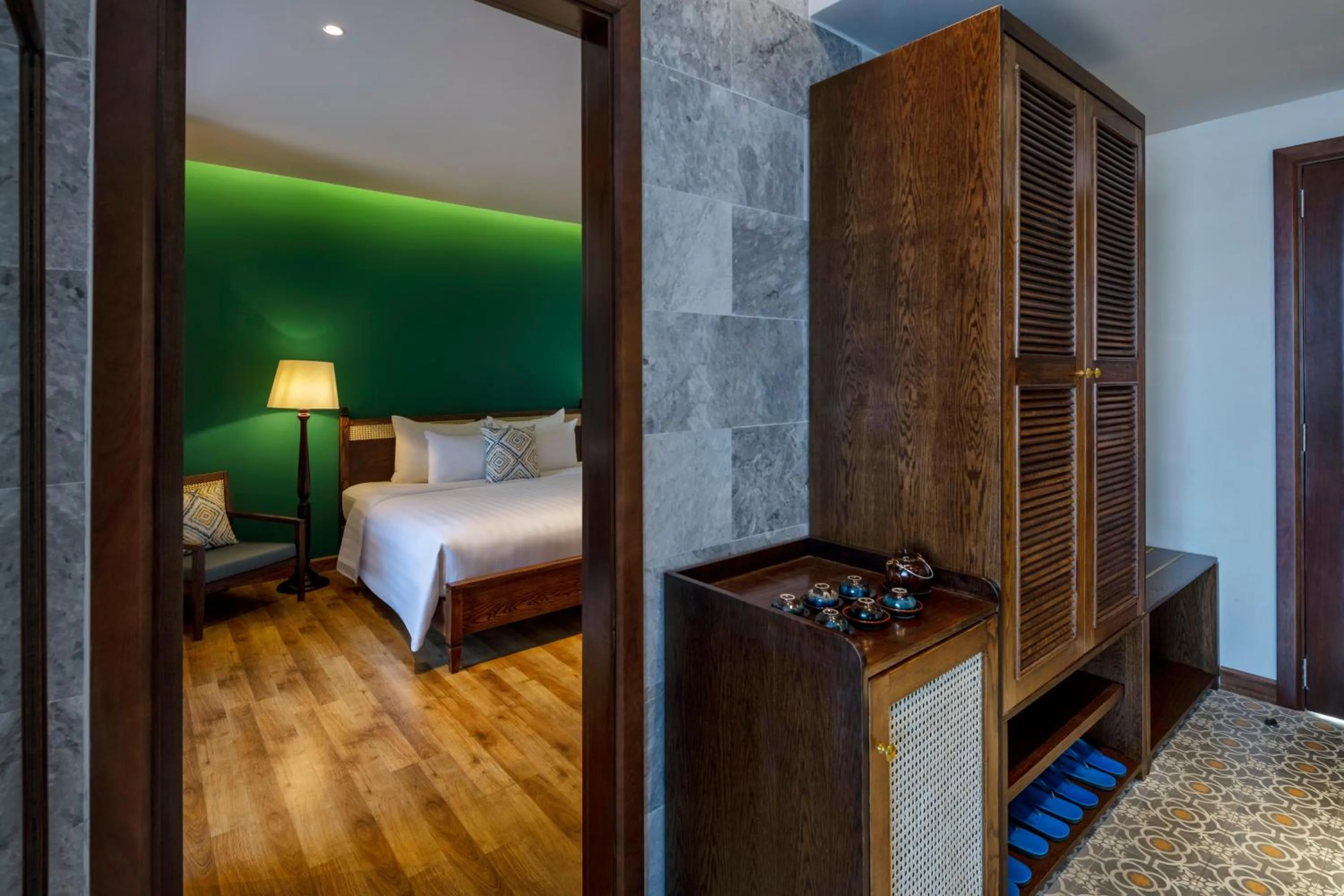 View (from property/room), Bed in Salmalia Boutique Hotel & Spa