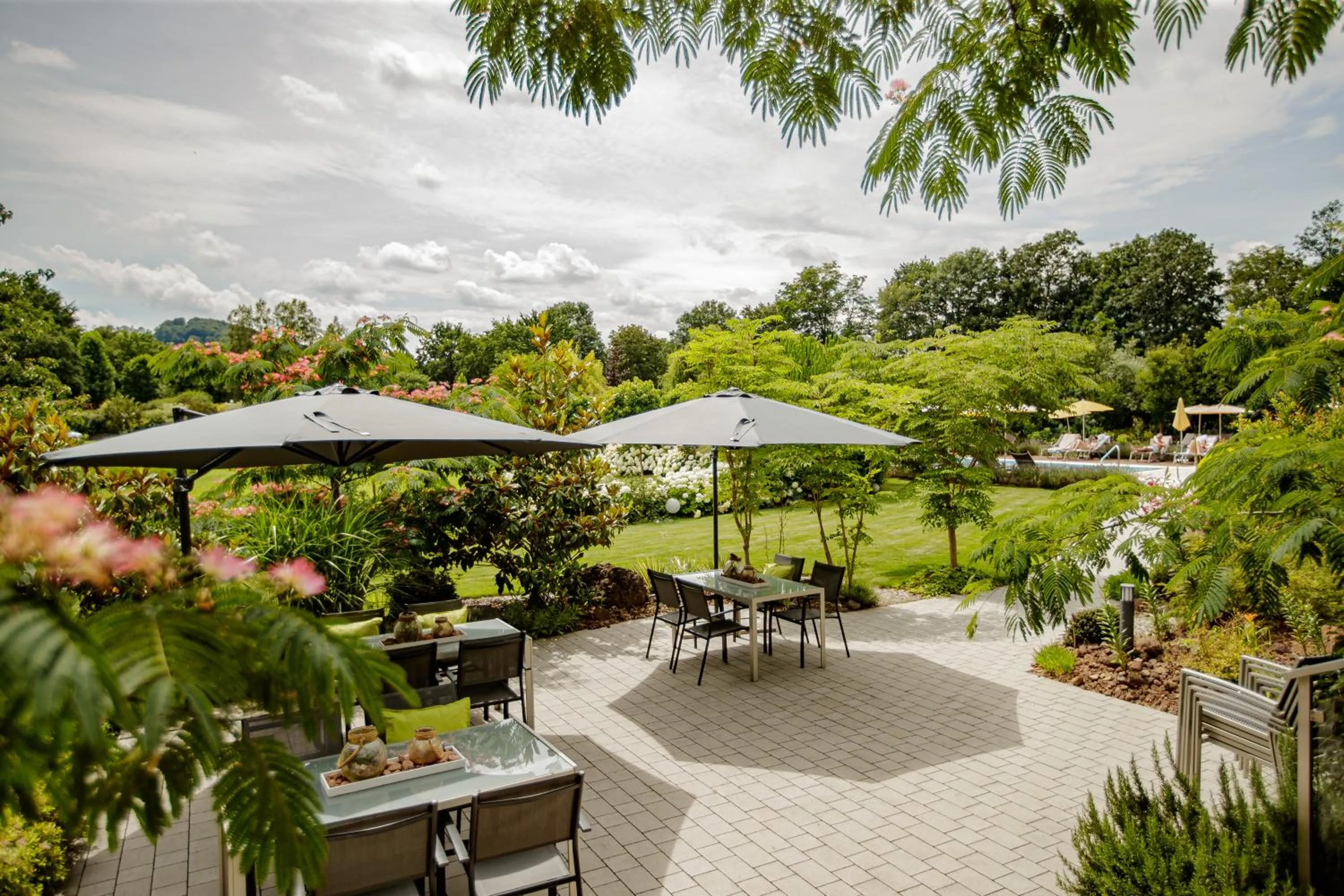 Patio in Hotel Garni Toscanina - Adults Only