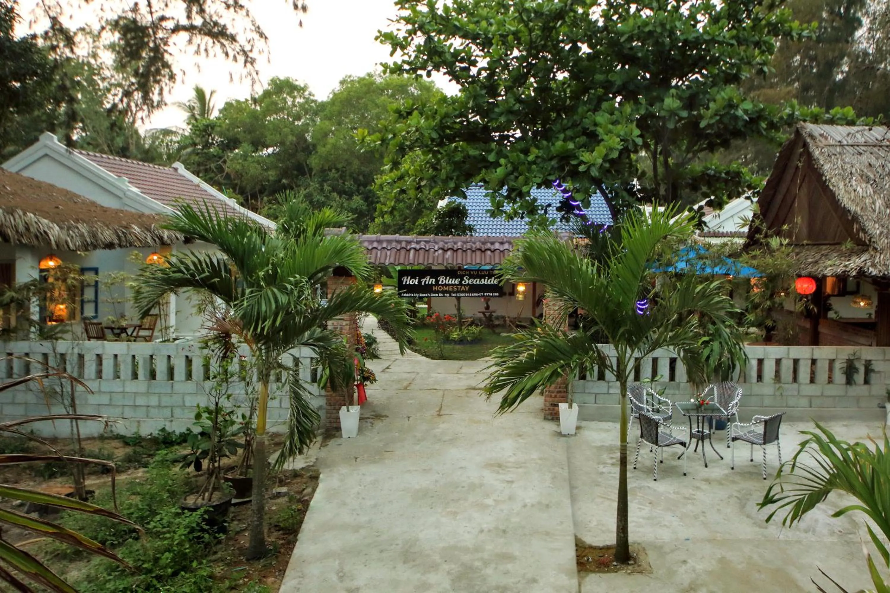 Property building in Hoi An Blue Seaside Homestay