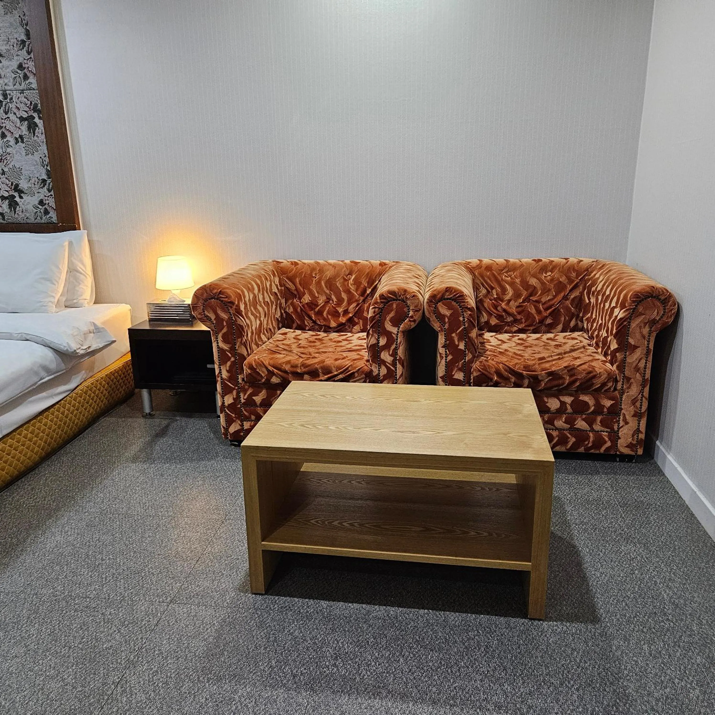 Bed in Symphony Hotel