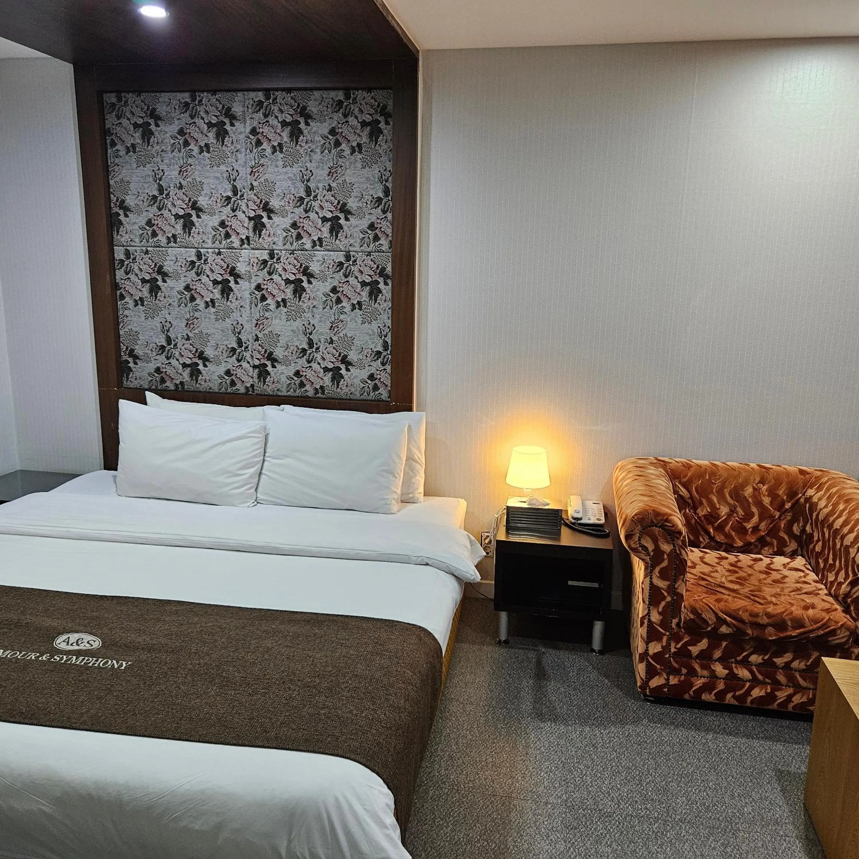 Bed in Symphony Hotel