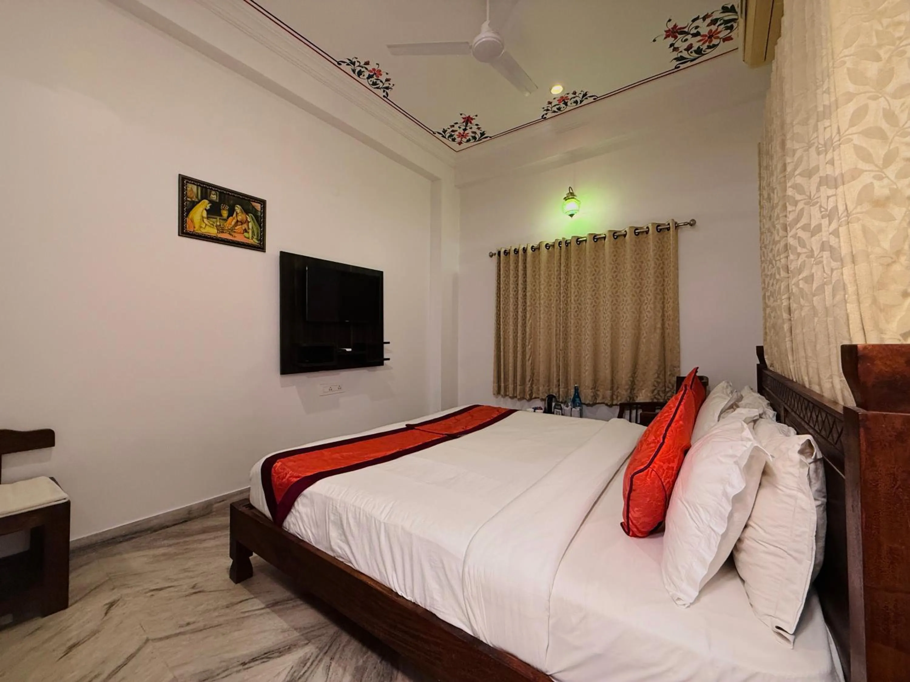 Bedroom, Bed in Atulya Niwas